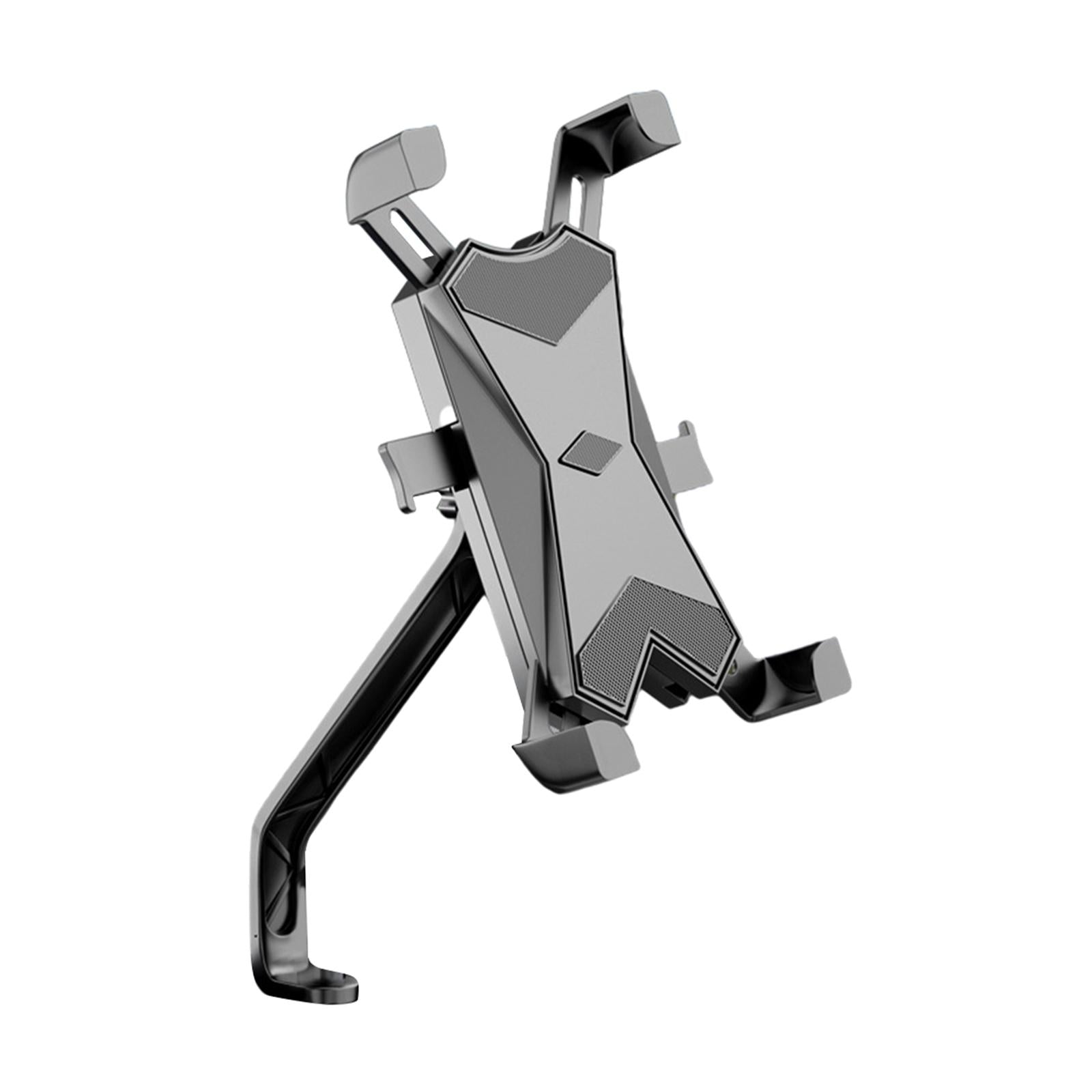 Motorcycle Phone Mount Bicycle Cellphone Holder fit Rearview mirror