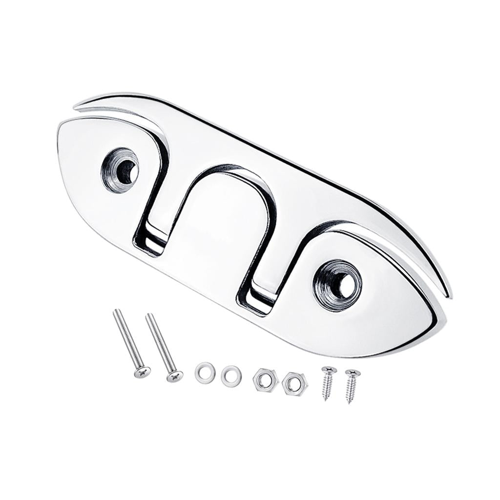 Boat Cleat Easy Installation Yacht Parts Folding Fasteners Fit for Boats