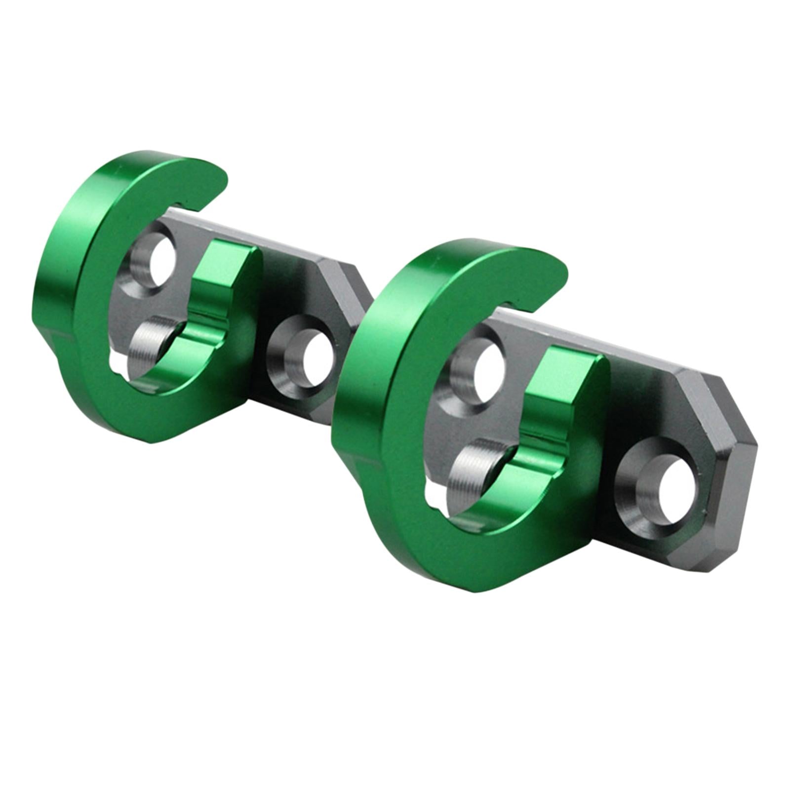 Aluminum Alloy Rear Brake Line Hose Clamp Holder Motorbike Accessories Green