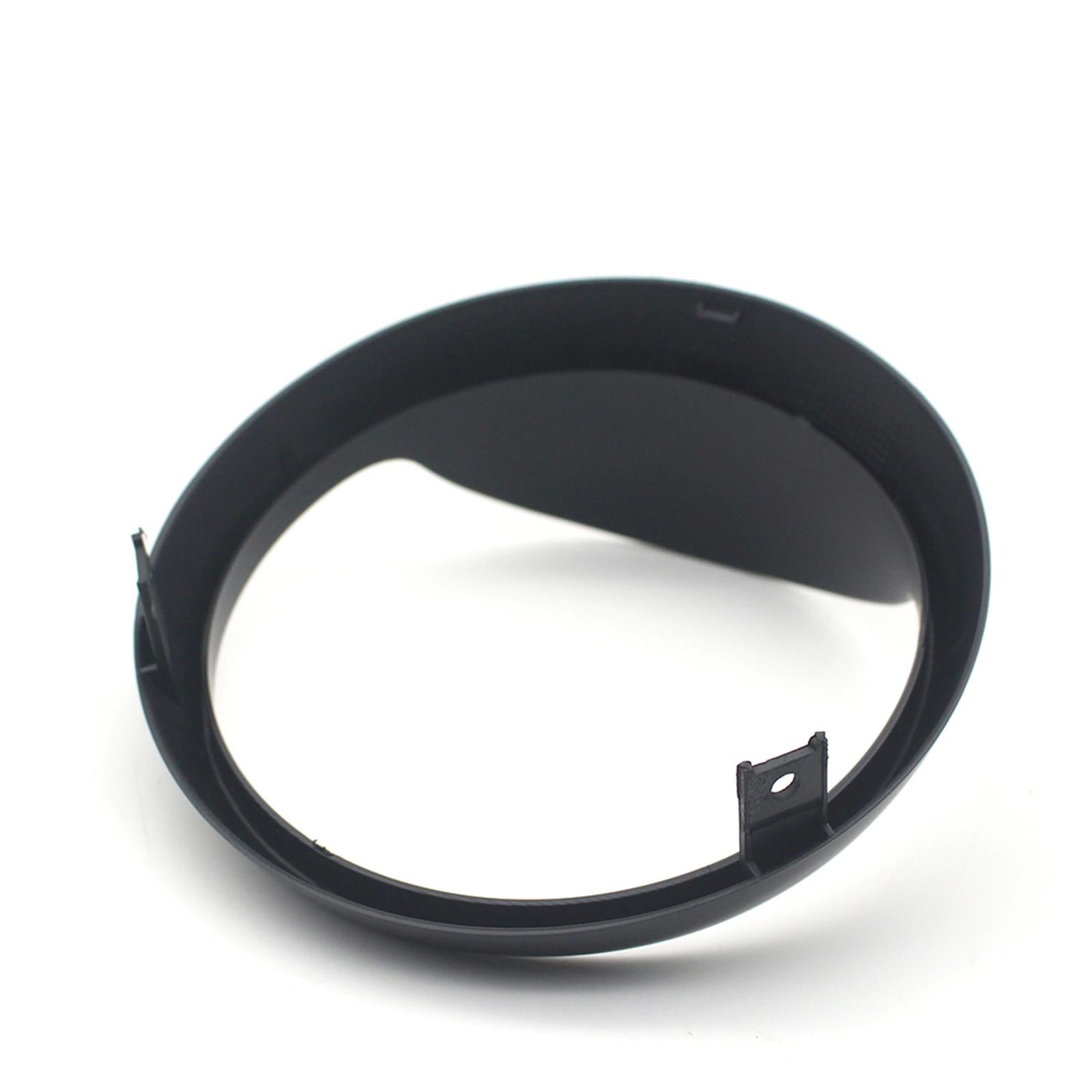 Headlight Bezel Trim Head Lamp Frame Fit For Vespa Primavera Motorbike Acc Black