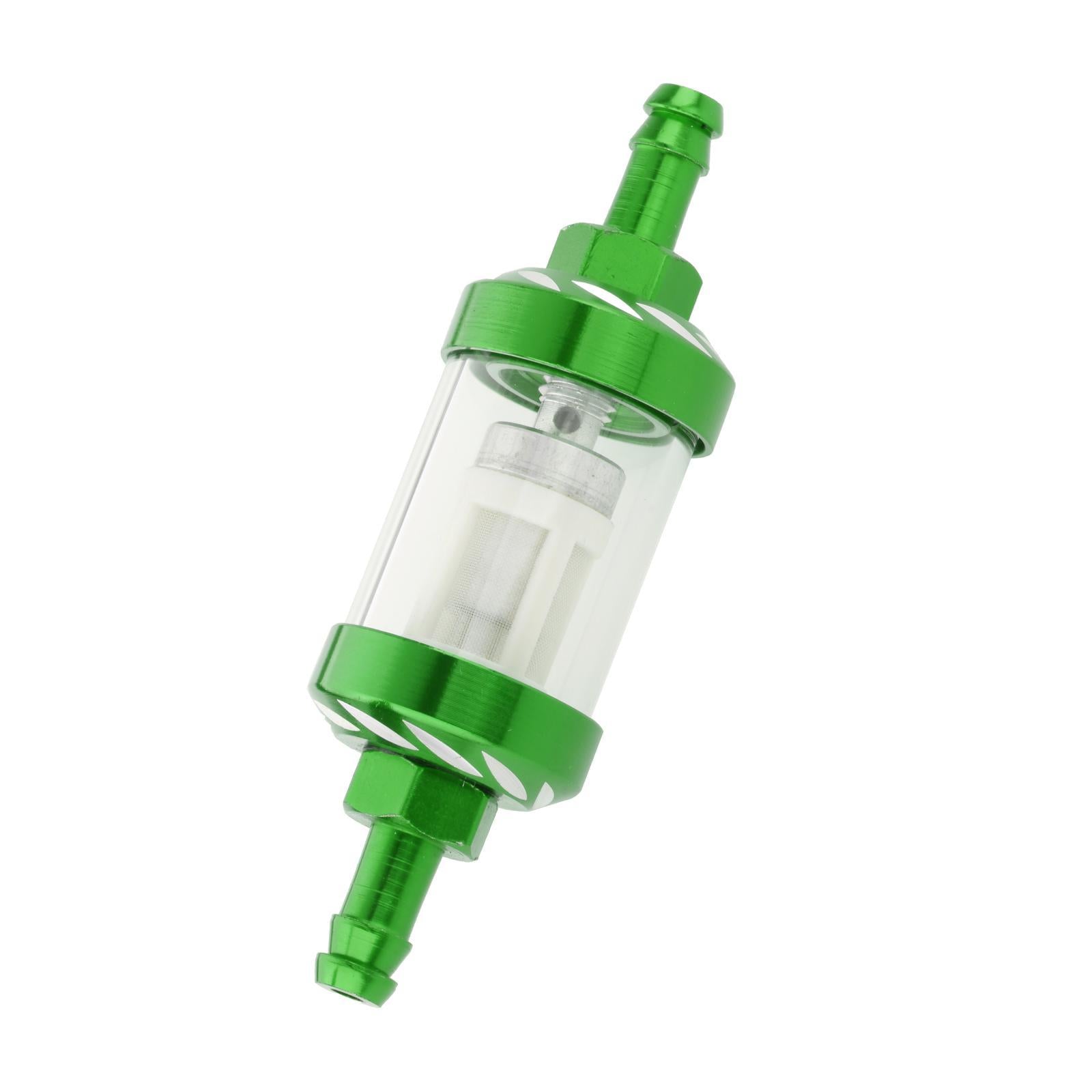 Motorcycle Parts 6mm 5/16 Inline Motorbike Accessories Fit for Harley Green