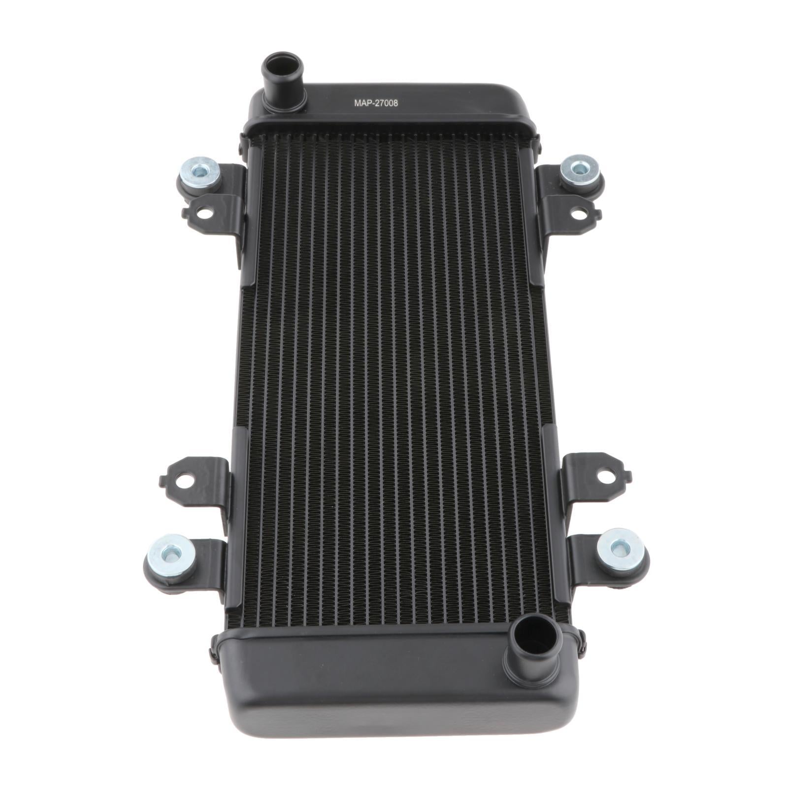 Motorcycle Aluminum Cooler Oil Cooler Radiator for Kawasaki Round spring