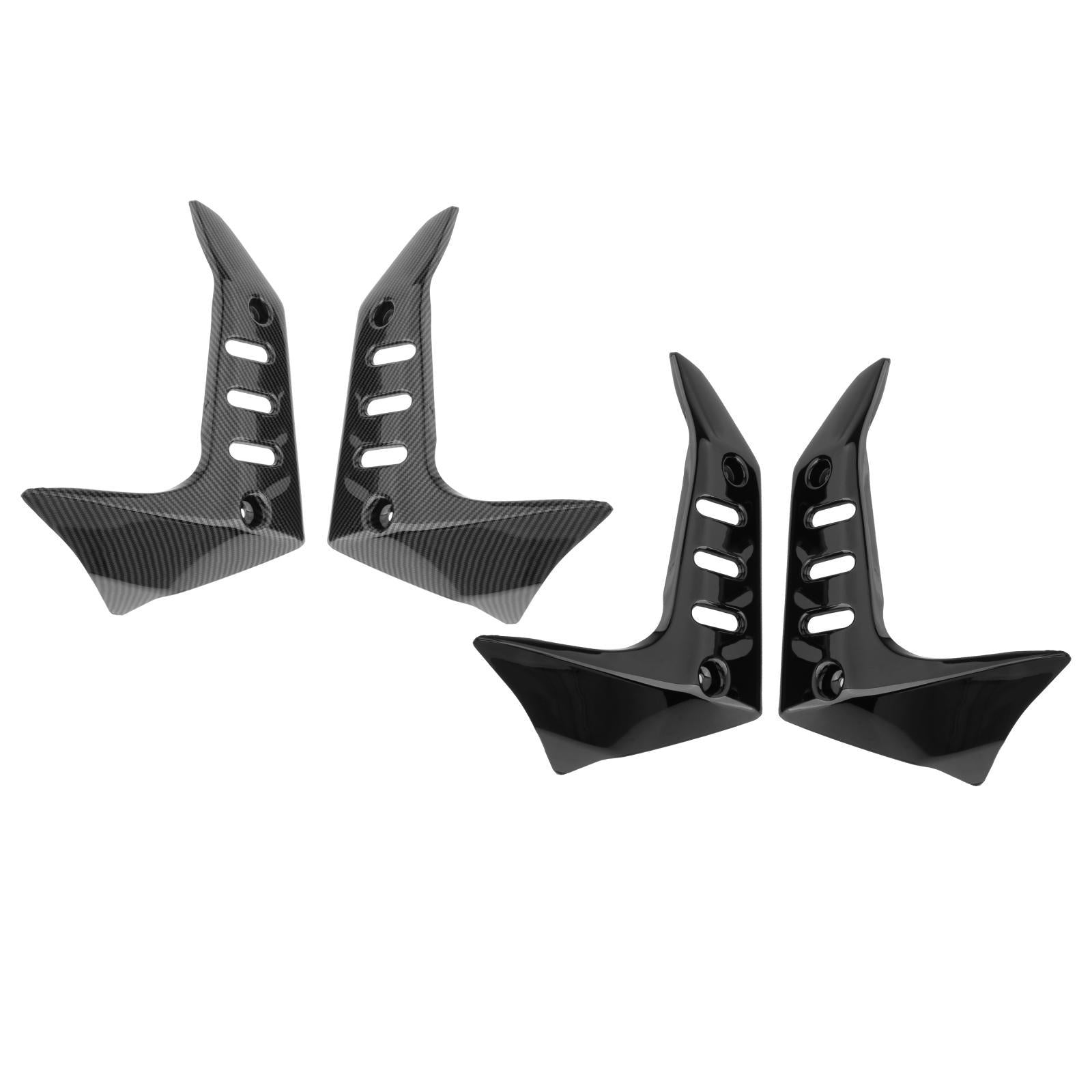 Motorcycle Fairing Kits Side Cover Fits for Kawaski Z750 2004 2005 2006 2007 Black