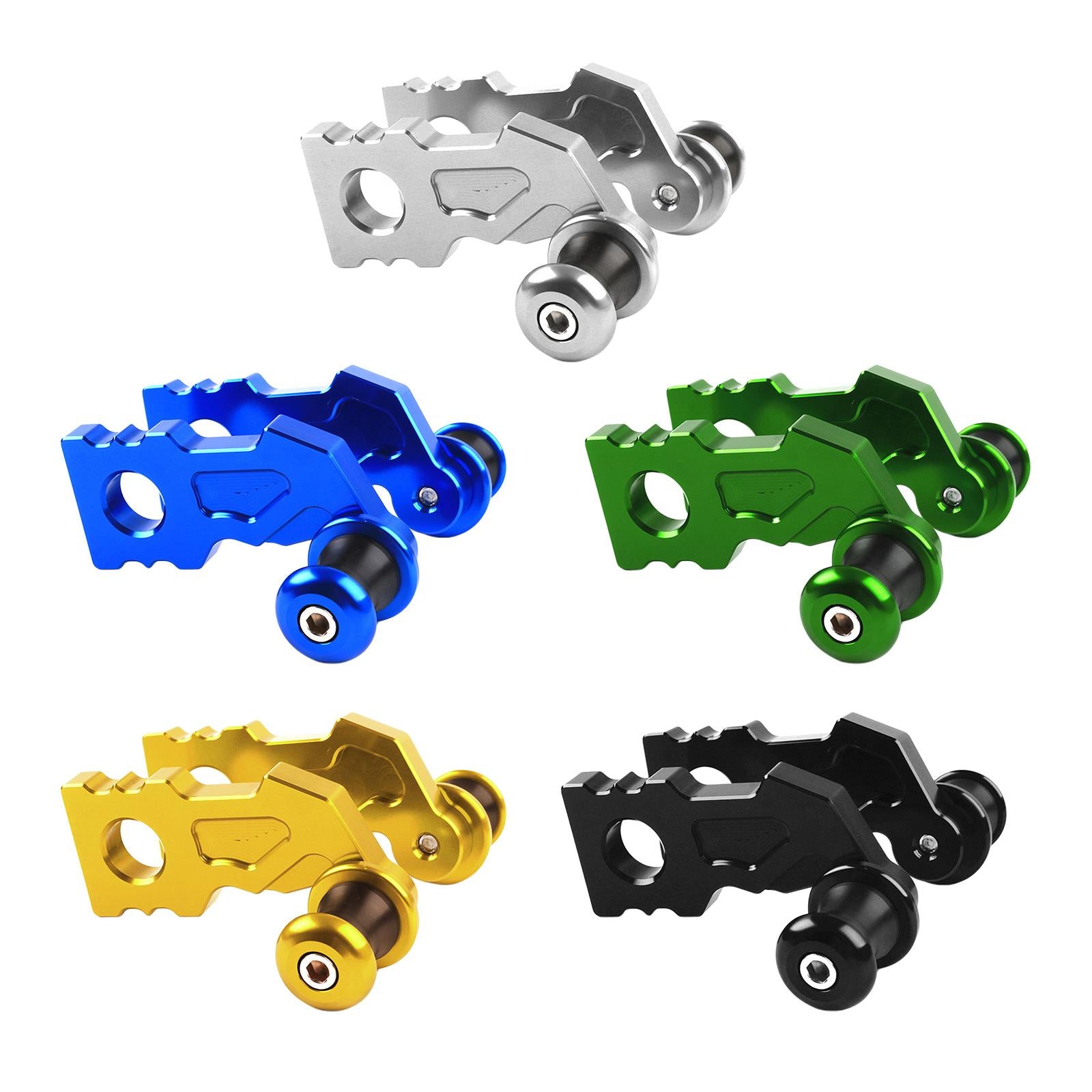 2Pcs Motorcycle Parking Screw Fit for Kawasaki Z900 Motorcycles 18-20 Black