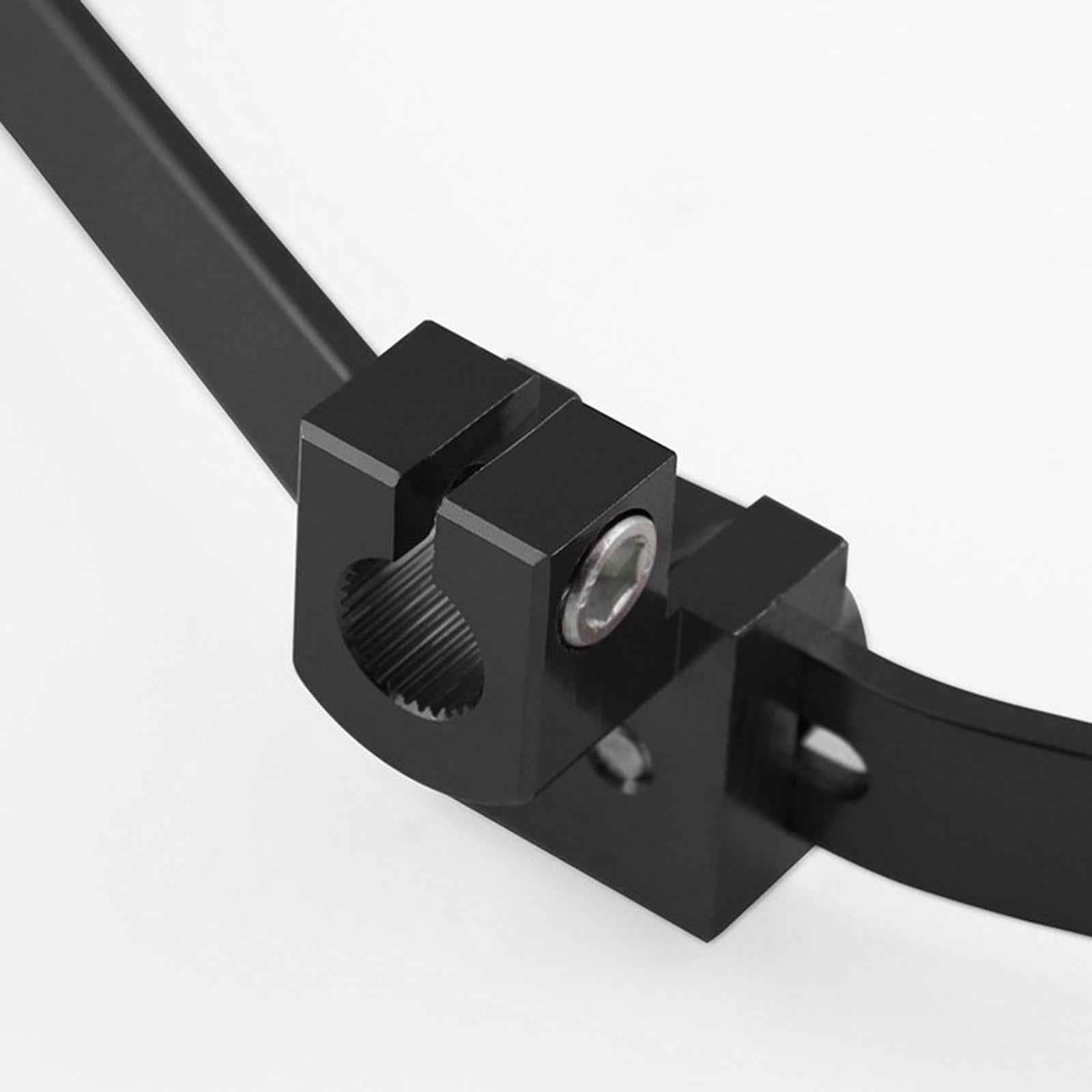 Gear Shift Lever Aluminum Alloy Double-Head Modified Fit for Motocross Black