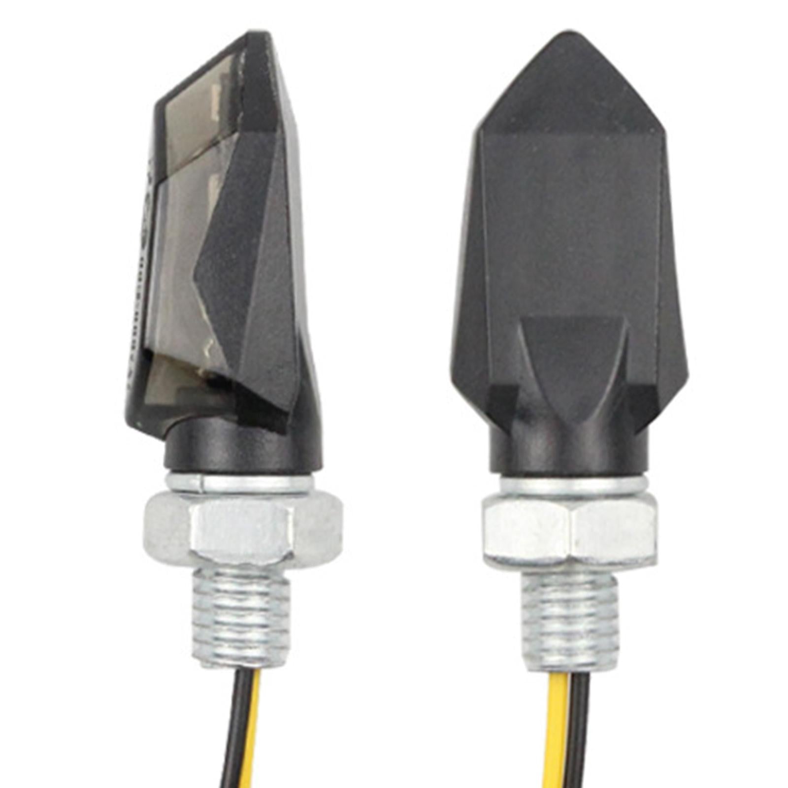 2x Motorcycle Turn Signals Blinker Indicator Light for Motorcycle