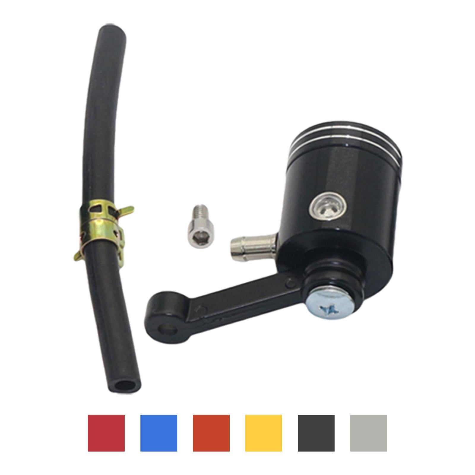 Motorcycle Brake Fluid Reservoir Universal Accessories for Kawasaki Black