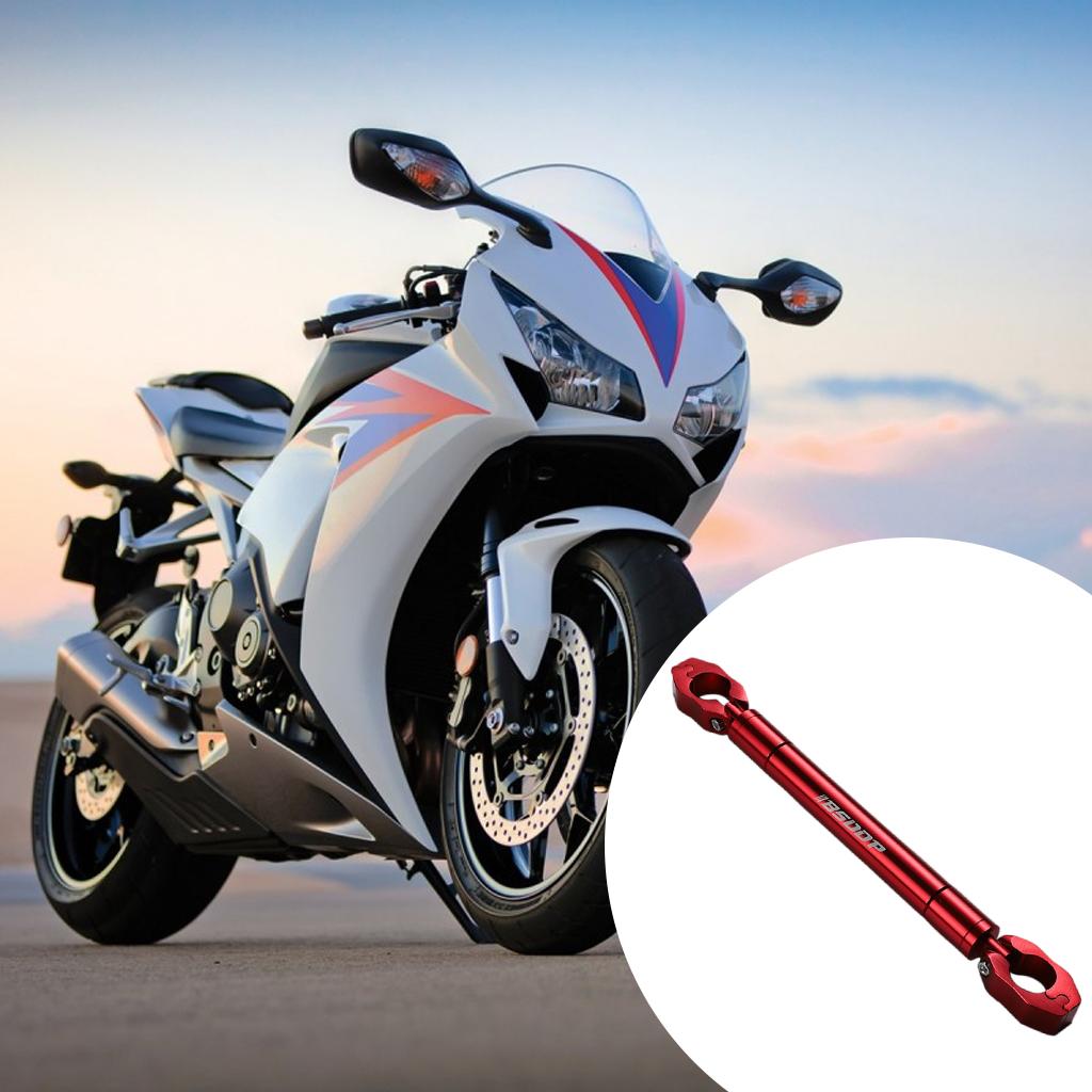 Motorbike Motorcycle Balance Bar 22mm Motocross Strengthen Handlebar Red