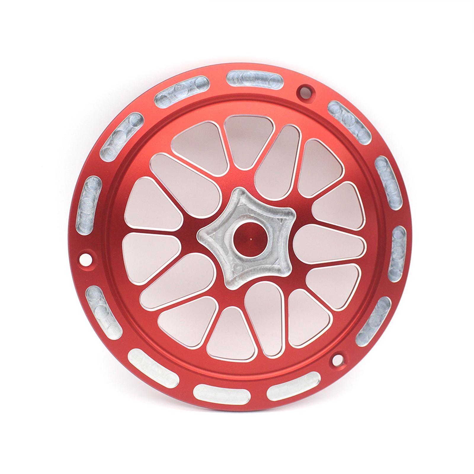 Motorcycle Engine Guard Fan Cover for Vespa PRIMAVERA150 2013-2021 Red