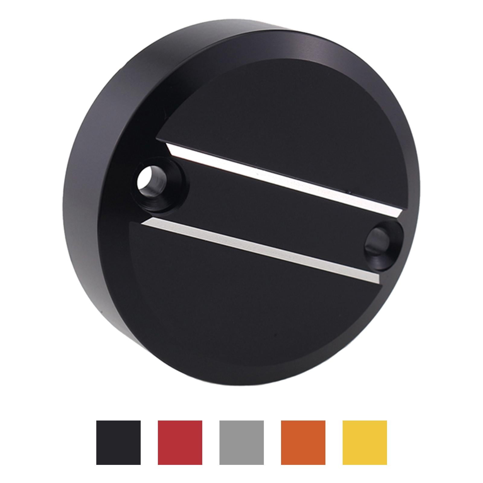 Motorbike Front Brake Reservoir Fluid Cover Caps for Panigale V2 Black