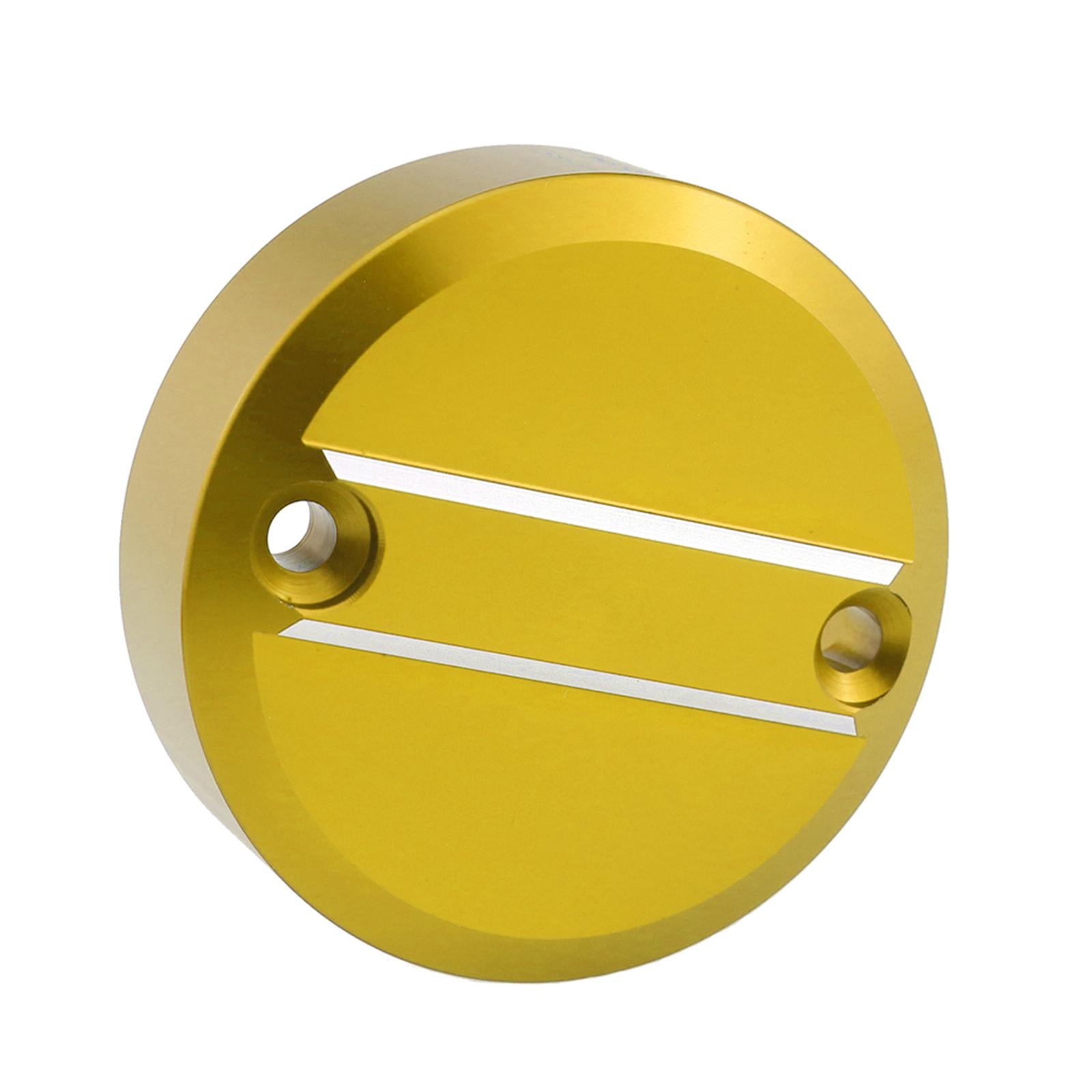Motorbike Front Brake Reservoir Fluid Cover Caps for Panigale V2 Golden