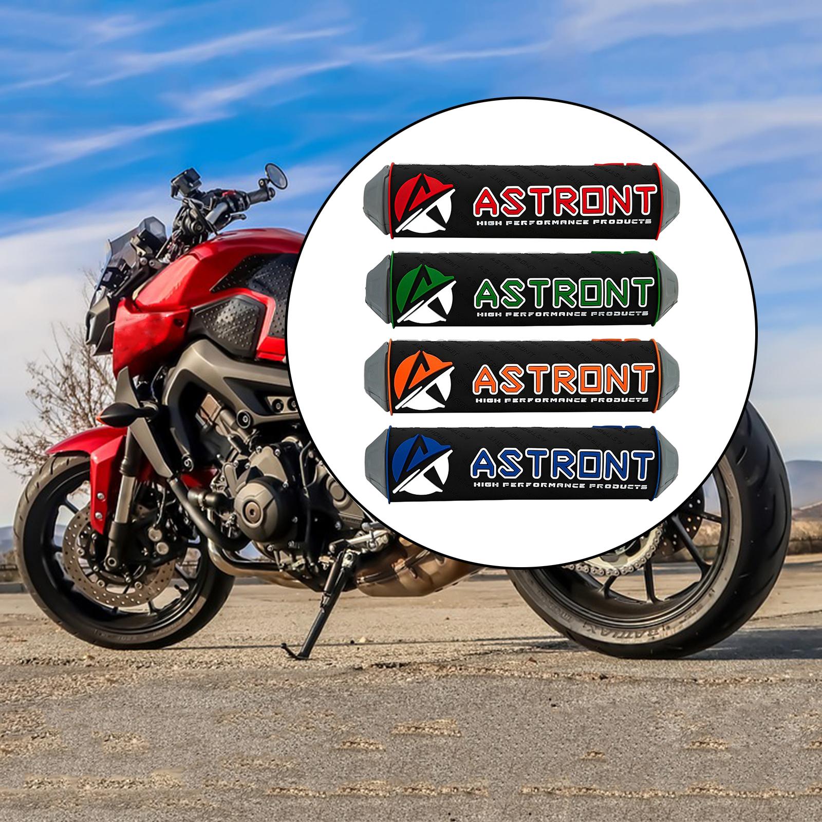 25cm Handlebar Cross Bar Pad Motorcycle Cotton Fit for Dirt Bike Quad Orange