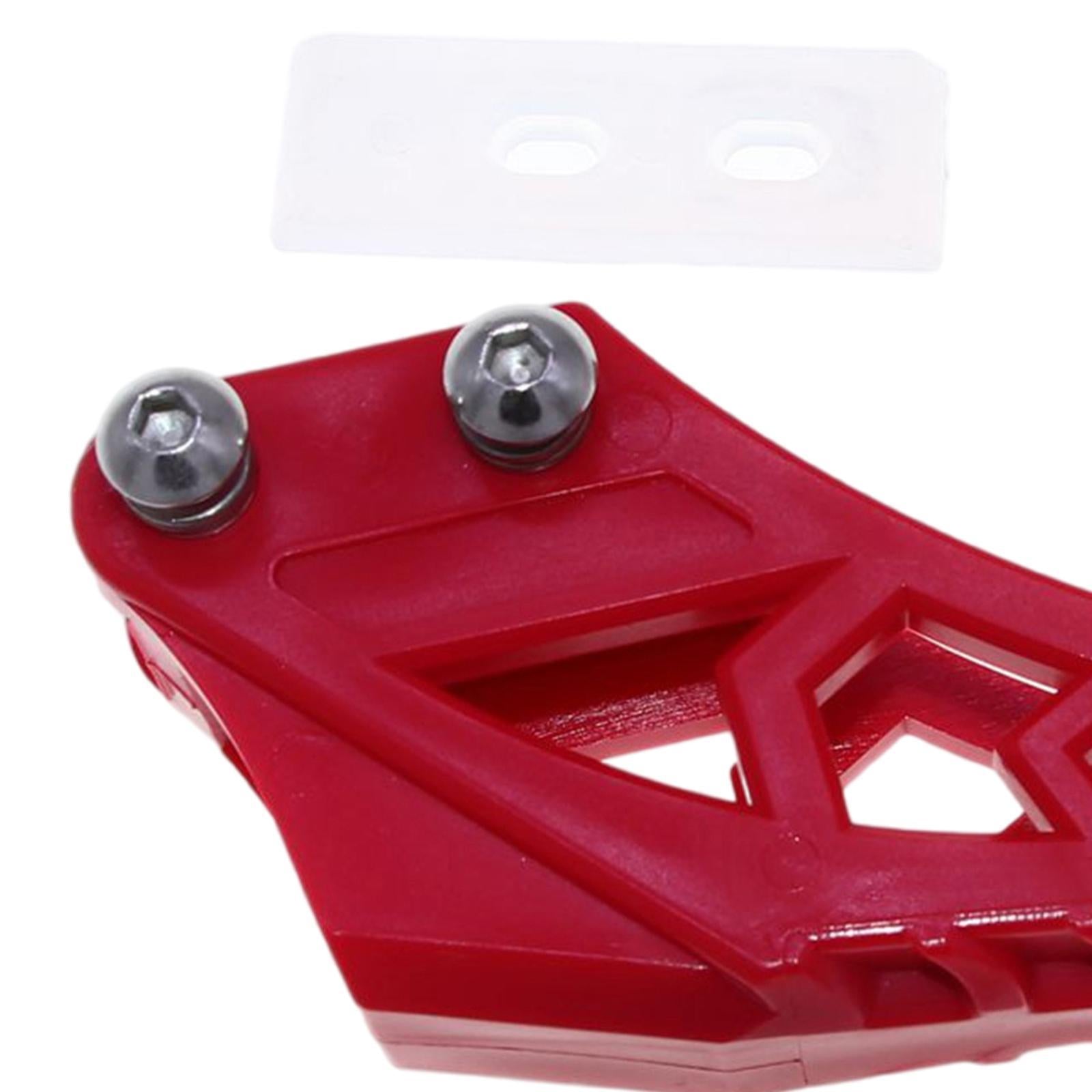 Motorbike Chain Guard Guide M8 Fits for Crf70 Klx Pit Bike Durable Red