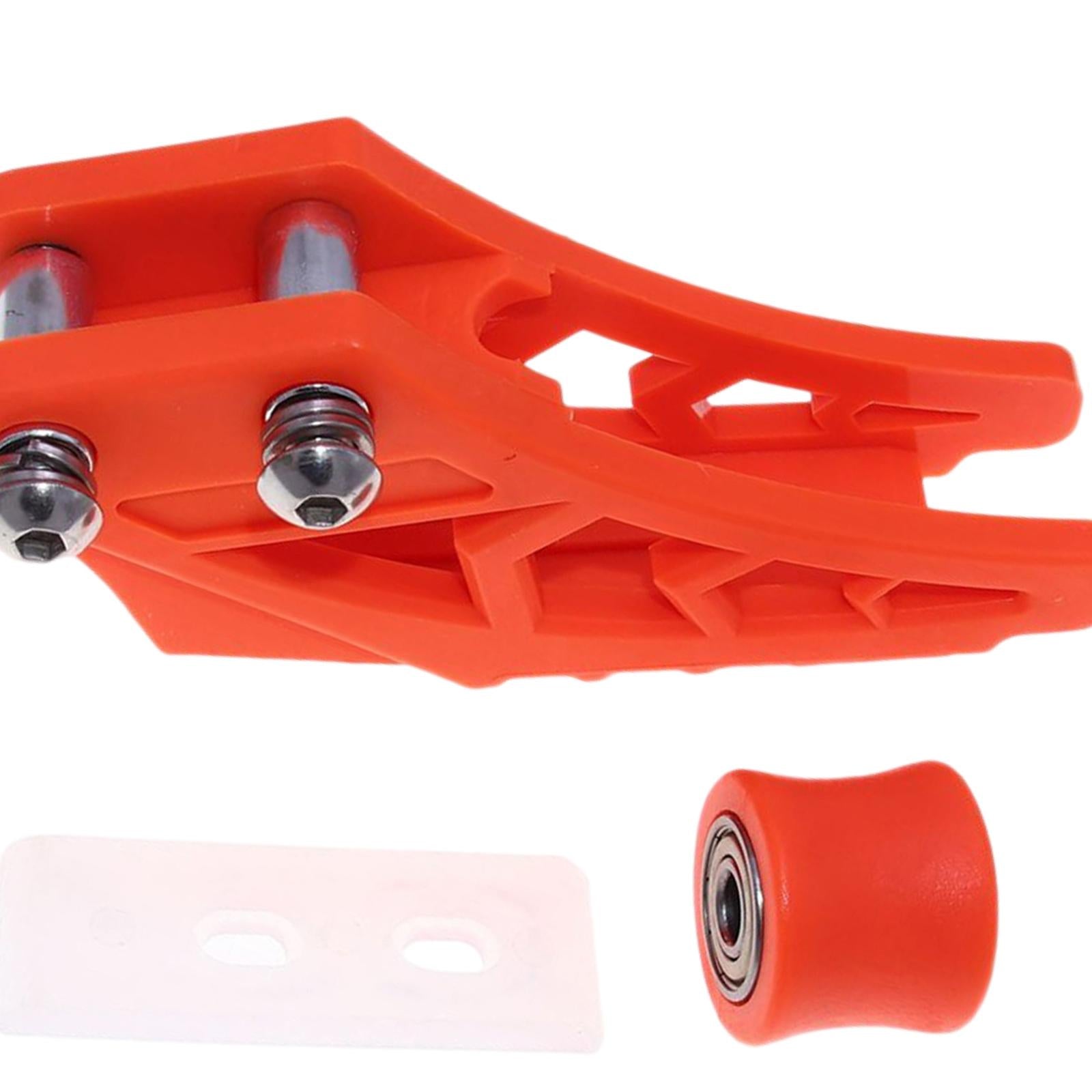 Motorbike Chain Guard Guide M8 Fits for Crf70 Klx Pit Bike Durable Orange