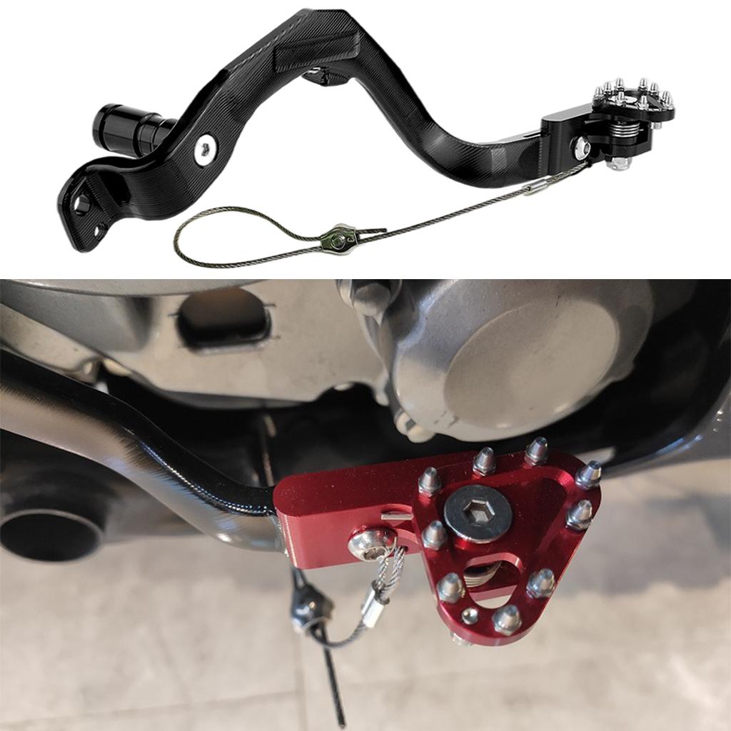 Rear Brake Foot Pedal Lever Motorcycle Part for Honda Crf-300 Crf300L Black