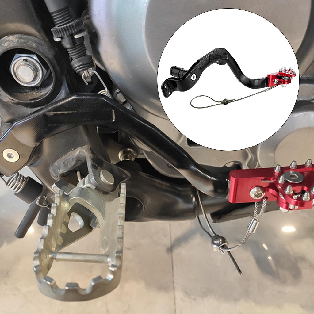 Rear Brake Foot Pedal Lever Motorcycle Part for Honda Crf-300 Crf300L Red