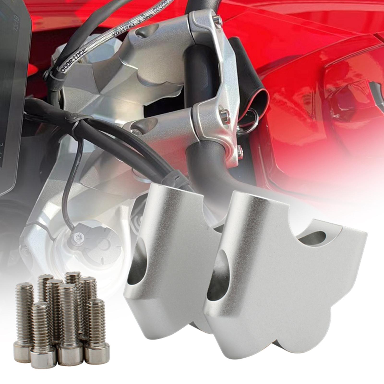 Universal Motorcycle Handlebar RISERS Durable for BMW S1000XR S 1000 XR