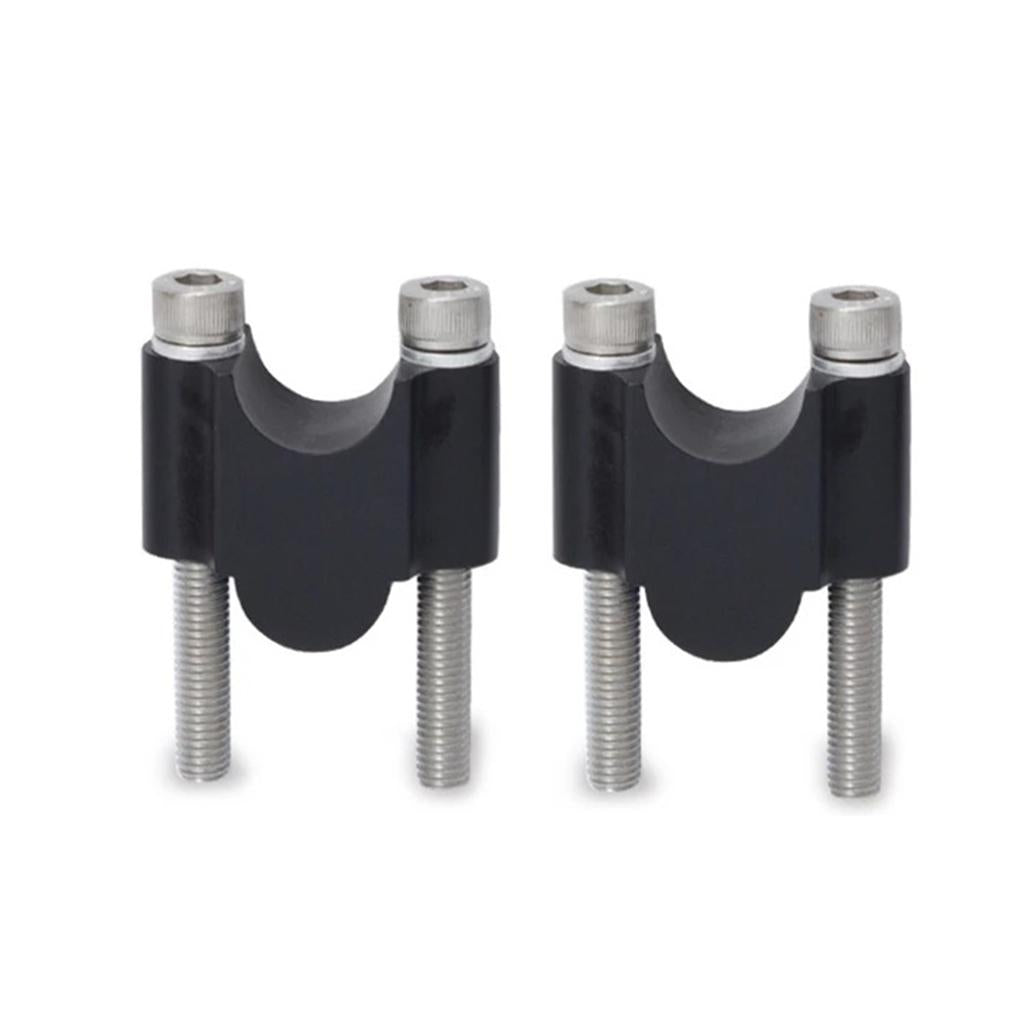 Universal Motorcycle Handlebar Riser for Motorbike ATV Lifter Black 28mm