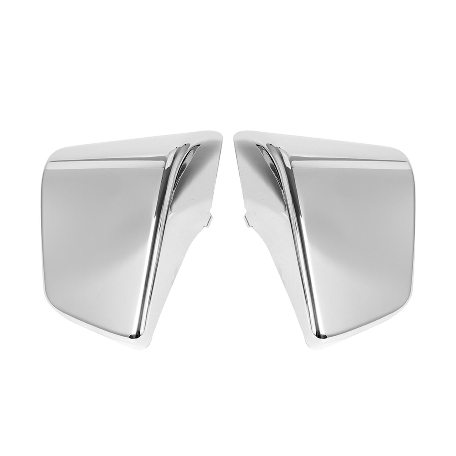 1Pair Motorcycle Chrome Battery Side Fairing Cover Fit for Honda Shadow