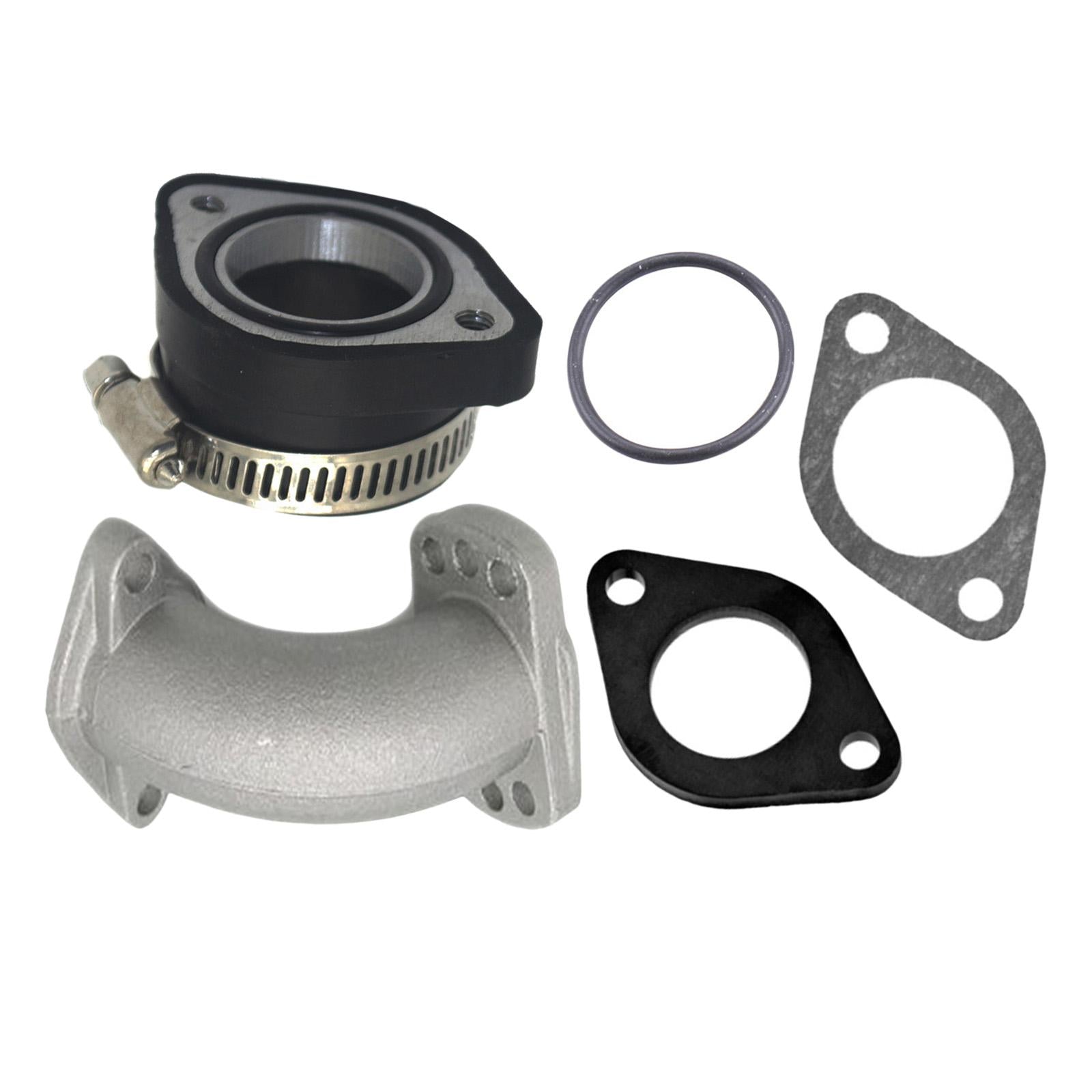 Manifold Flange & Gasket Set for Mikuni Vm24 Pit Dirt Bike Quad Buggy