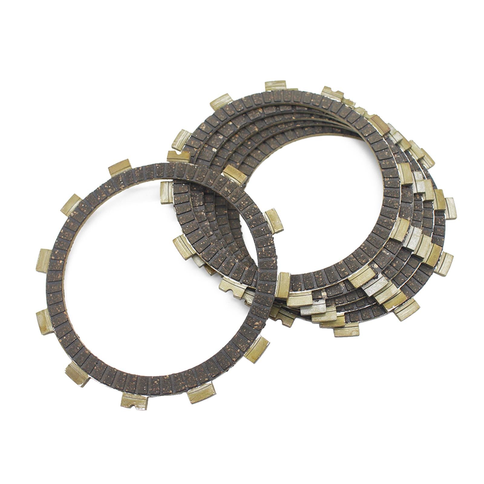 6x Motorcycle Clutch Friction Plate Inner Dia 9.5cm Fit for Bandit 250 400