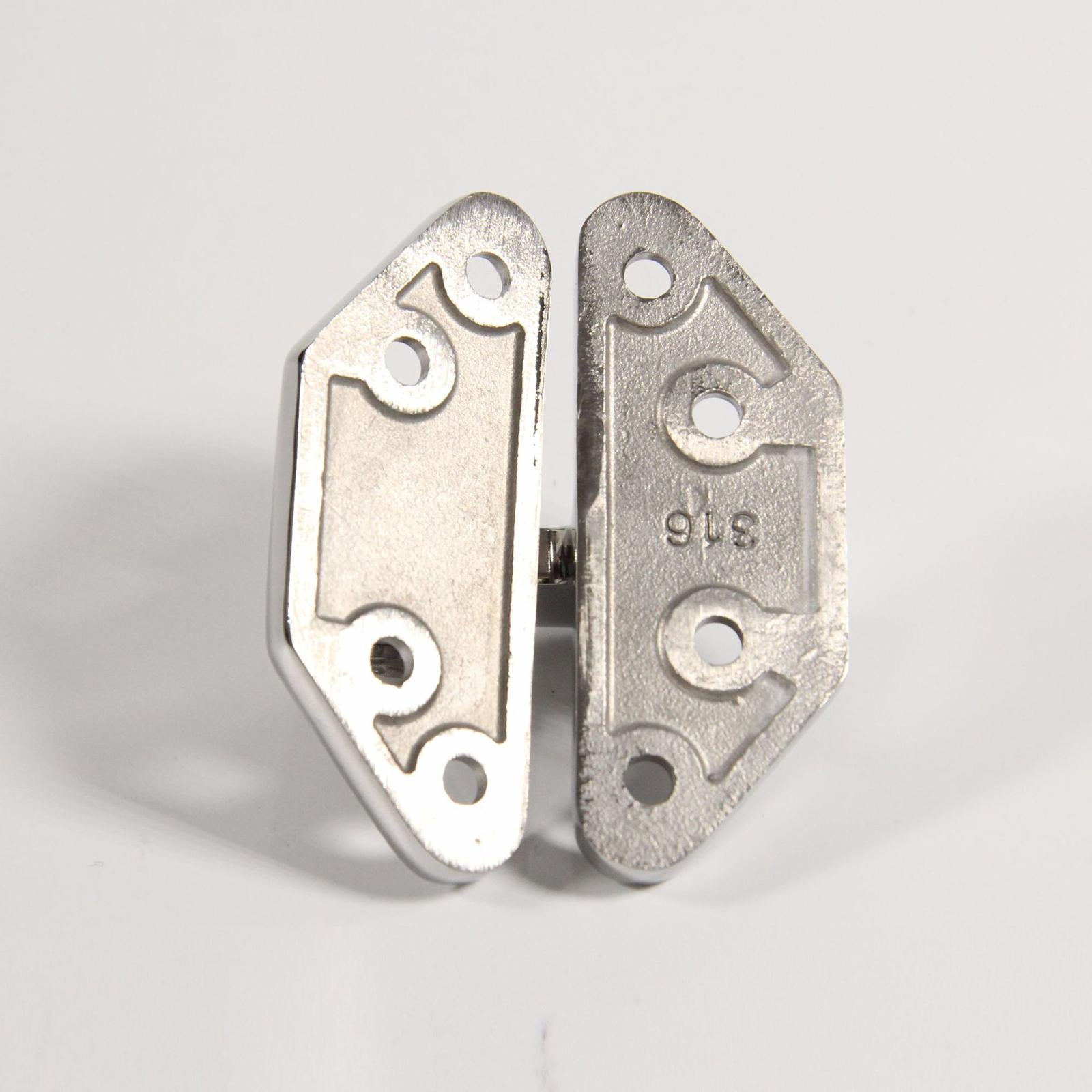 Boat Hatch Hinge 316 Stainless Steel Heavy Duty Marine Grade Fit for Boat