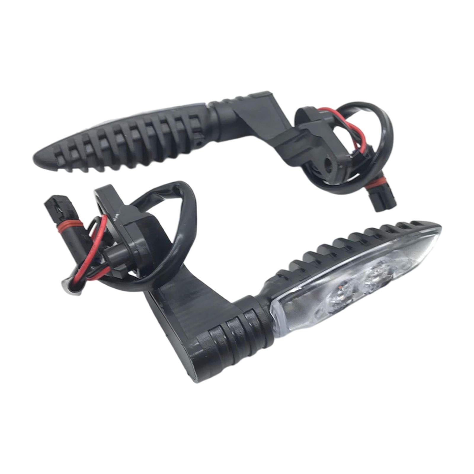 2Pcs Motorbike LED Turn Indicators Transparent Cover for BMW K1300