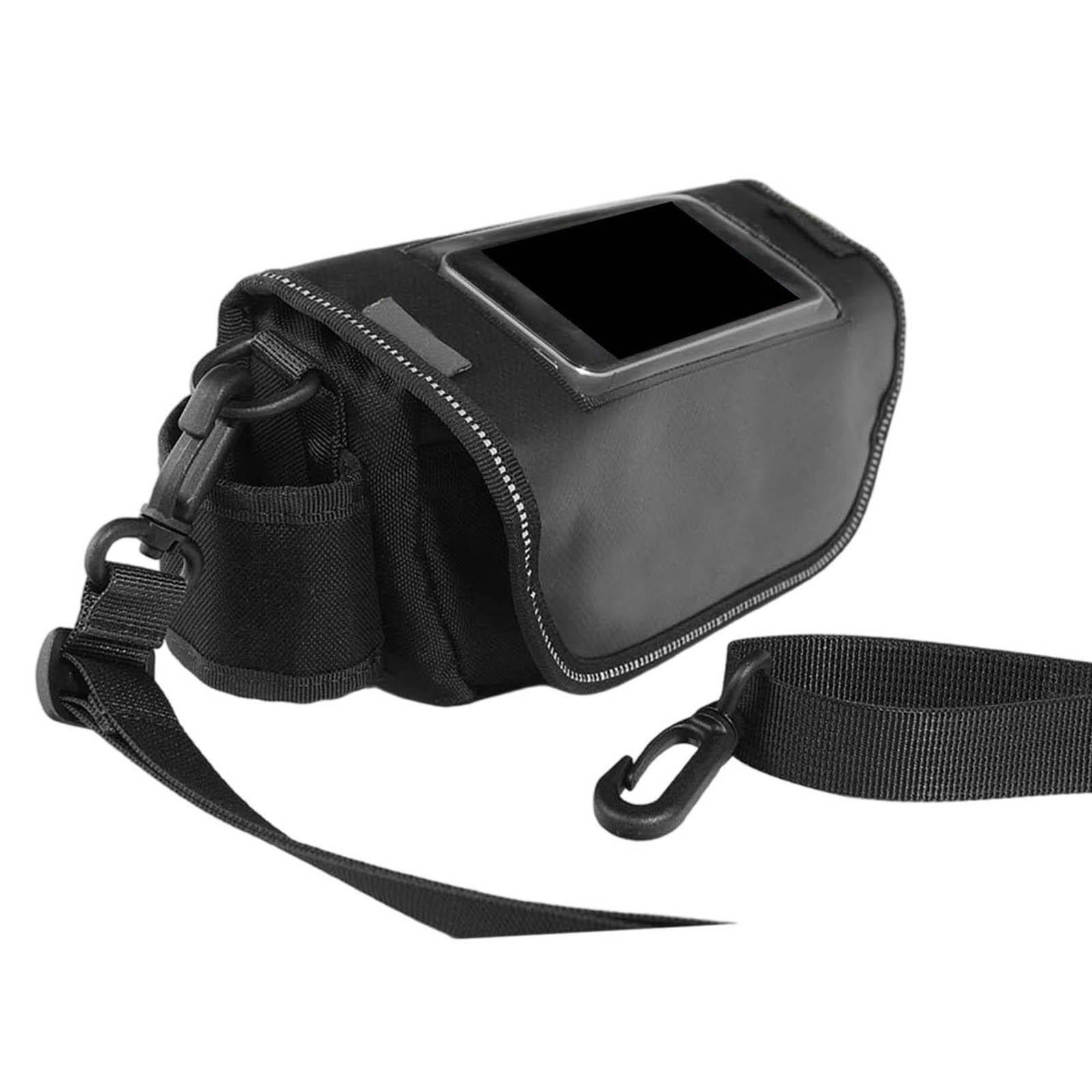 Motorcycle Handlebar Bag Cockpit Bag Fit for BMW R1200RT R1250RT Black