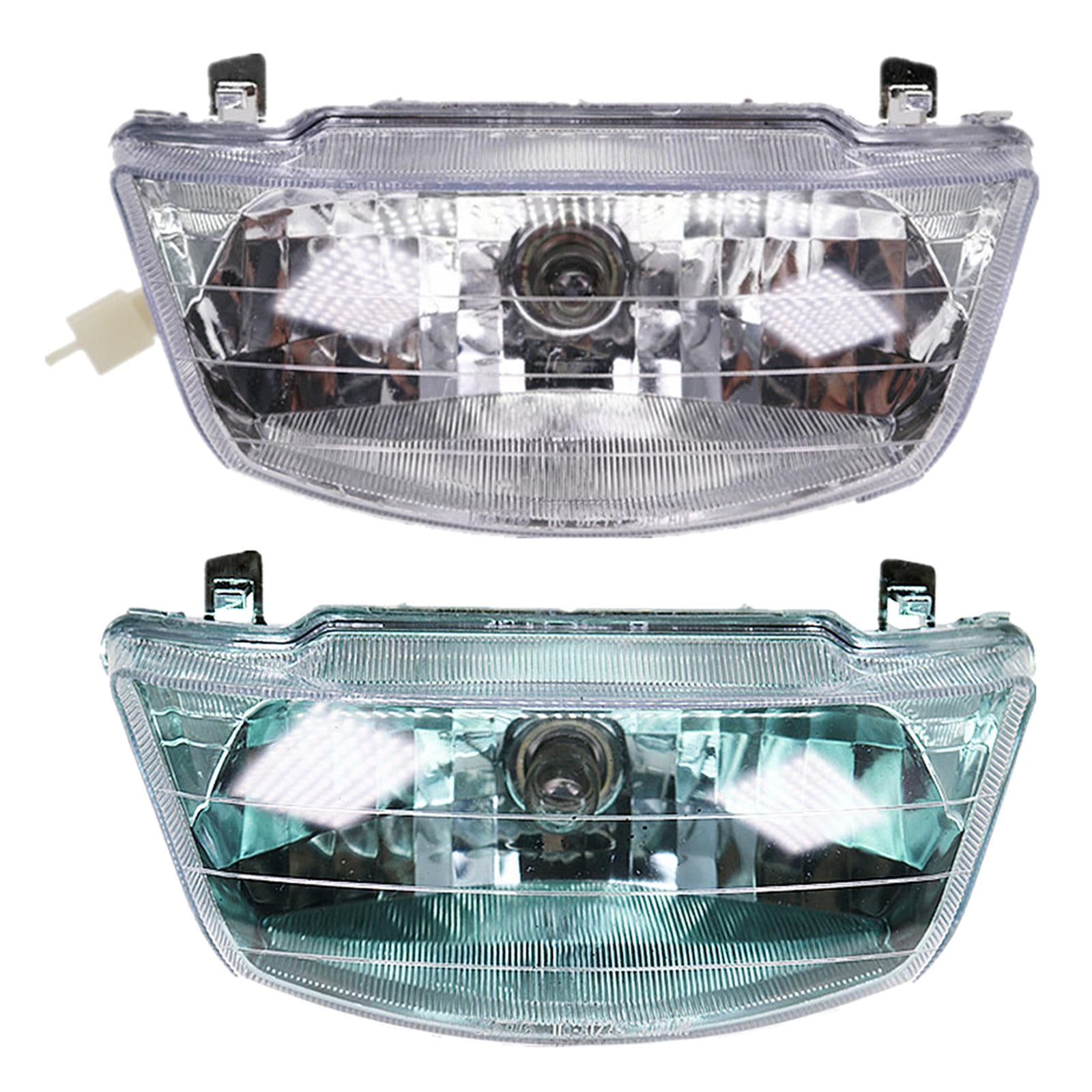 Motorcycle Headlight Assembly Bright for Yamaha Jog50 ZR Jog 3Yk 3Y White