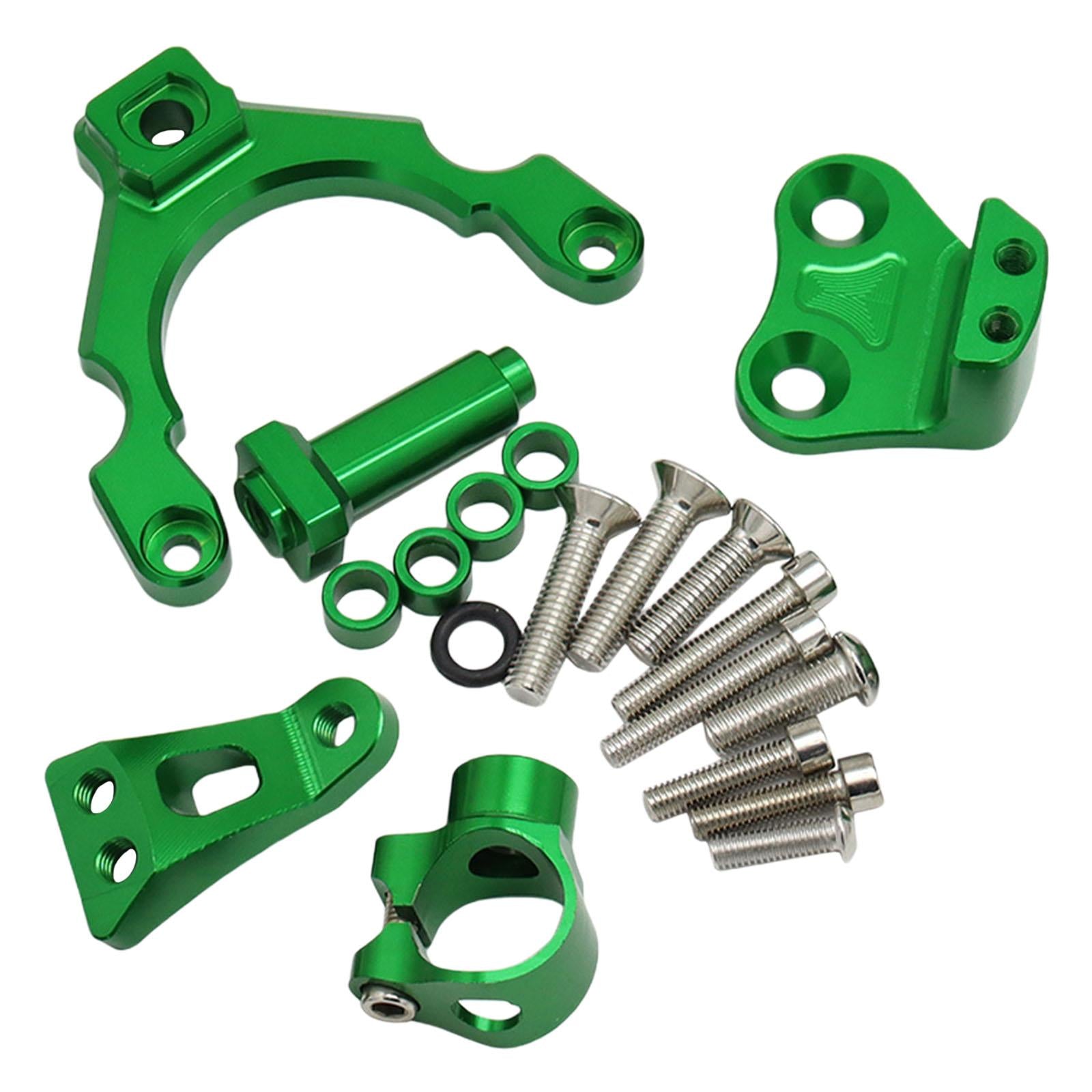 Steering Damper Motorbike Modification Parts Damper Holder for Z900 2017-19 Green Bracket