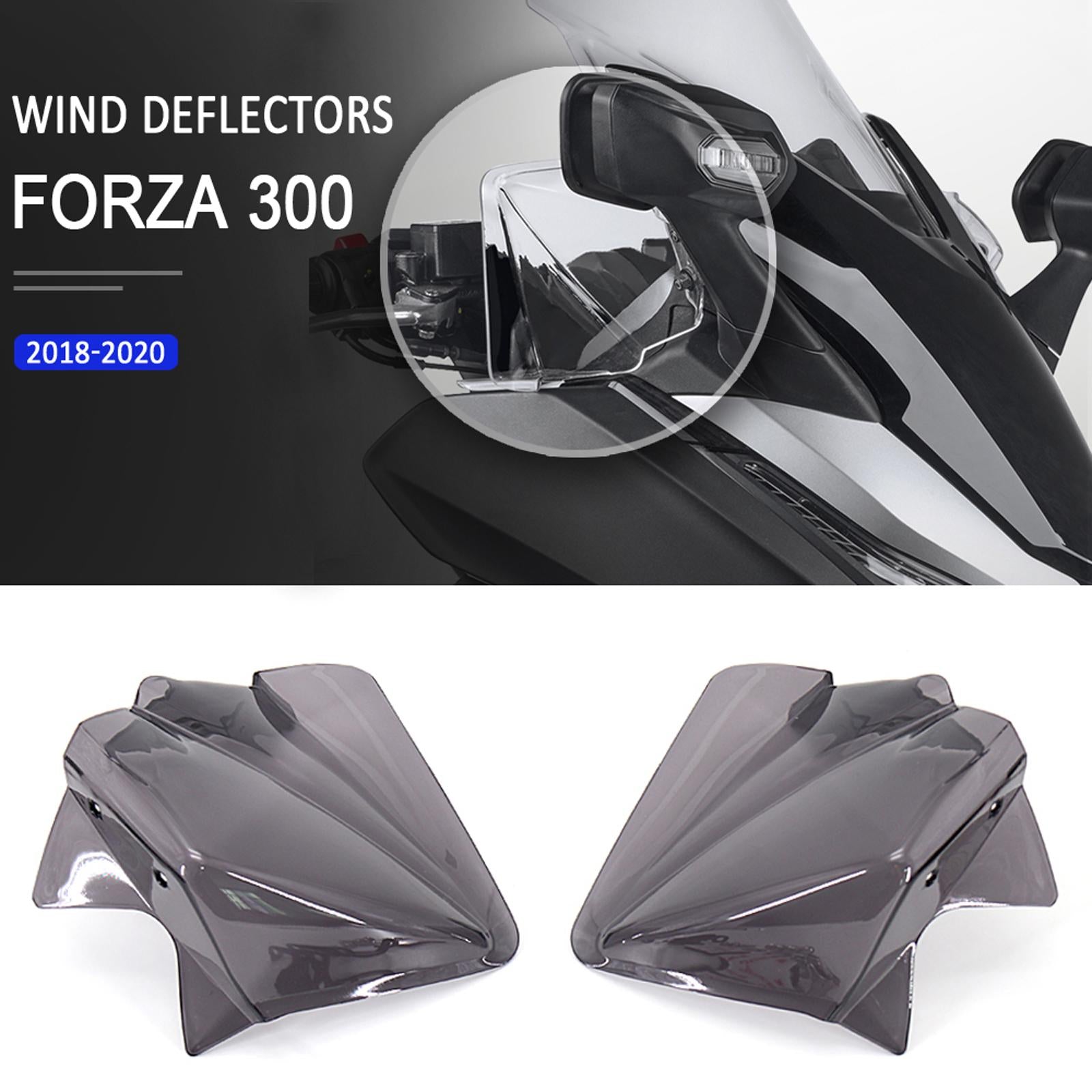 2 Pieces Motorcycle Hand Guards Protector Parts Fits for Honda Forza125 300 Smoky