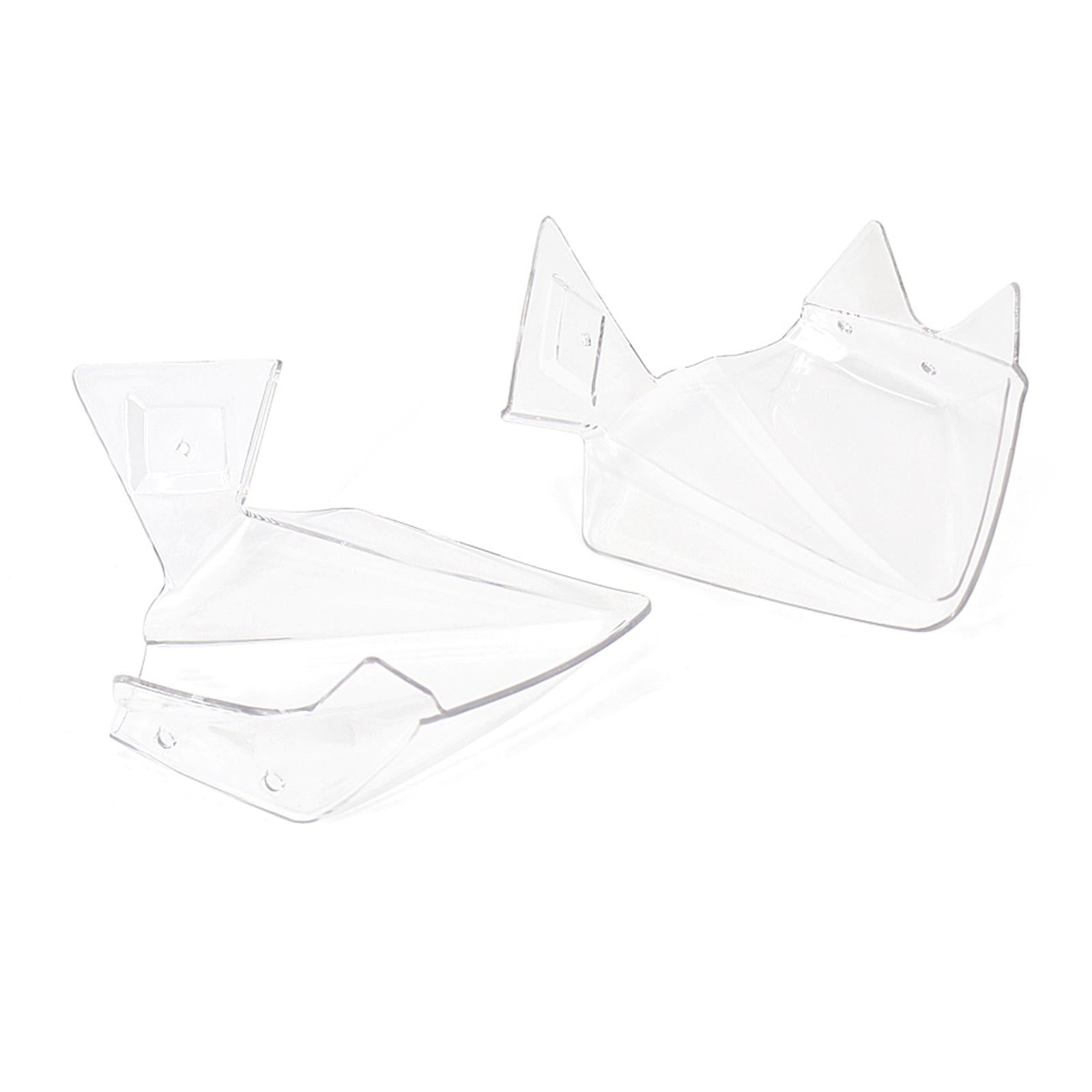 2 Pieces Motorcycle Hand Guards Protector Parts Fits for Honda Forza125 300 Transparent