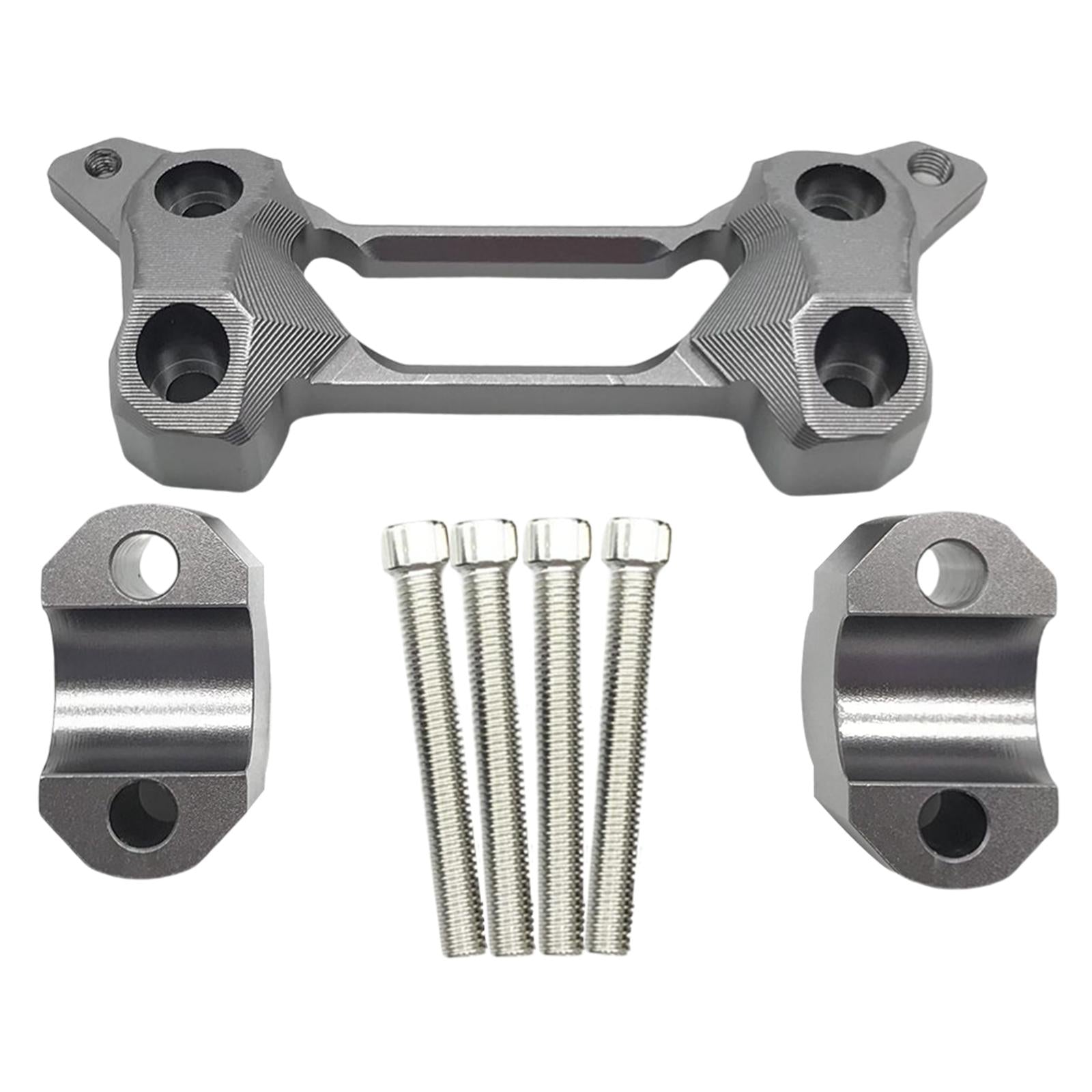 Motorcycle Handlebar Riser Kit Fit for Kawasaki 650 2015-2021 VN650 gray