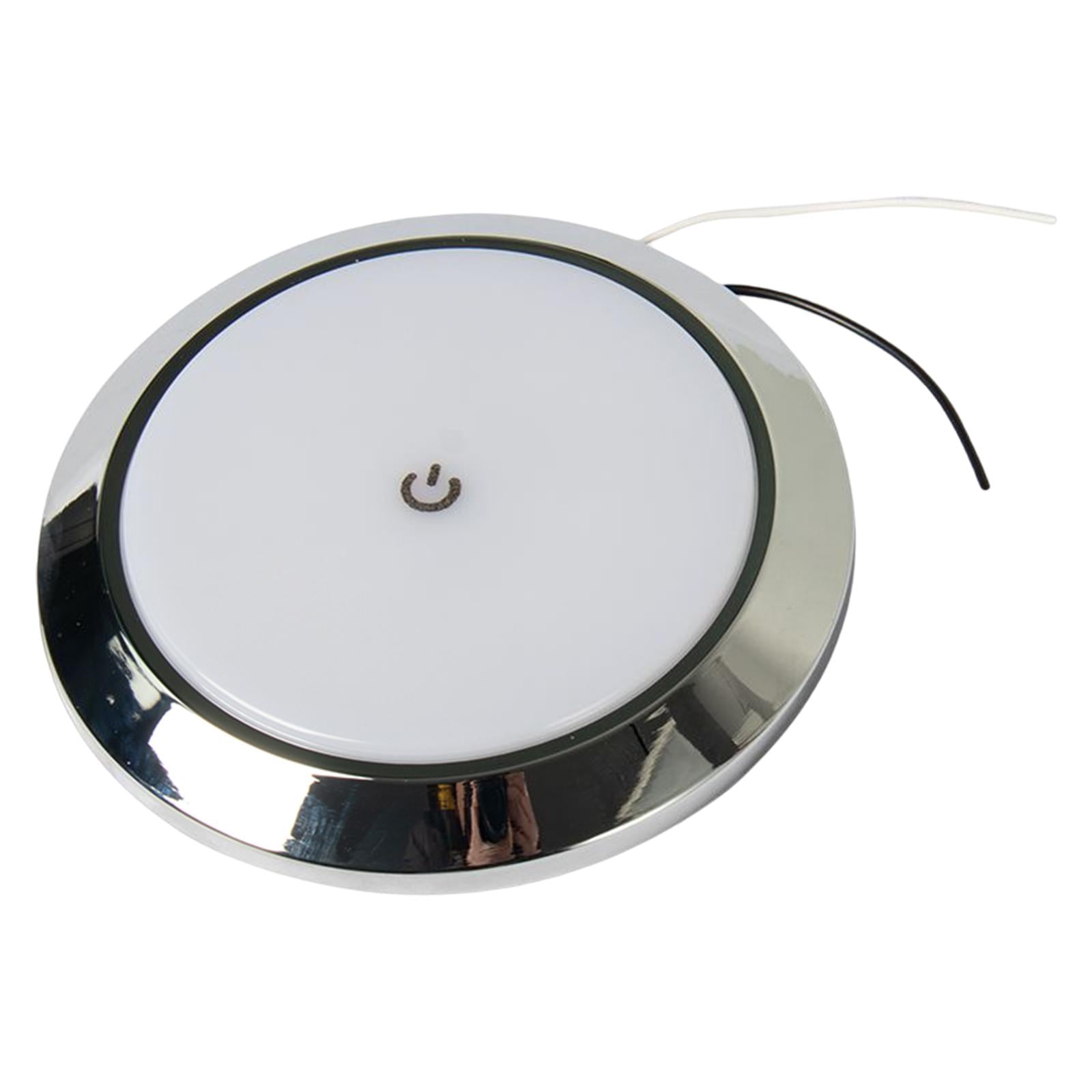 Car Interior Ceiling LED Panel Light for Auto Boat Caravan Dia.14cm 24V