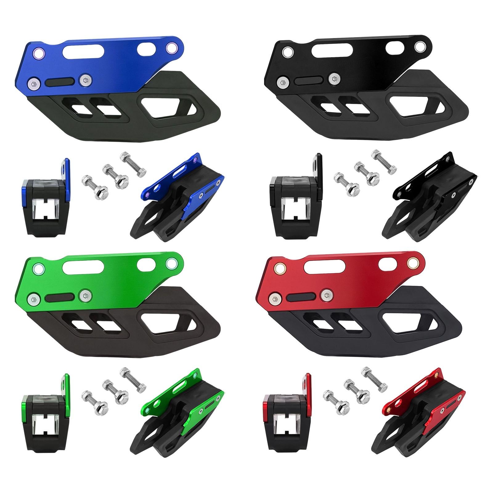 Chain Guide Guard Protector Protection Adjustable for Most Motorcycle Black