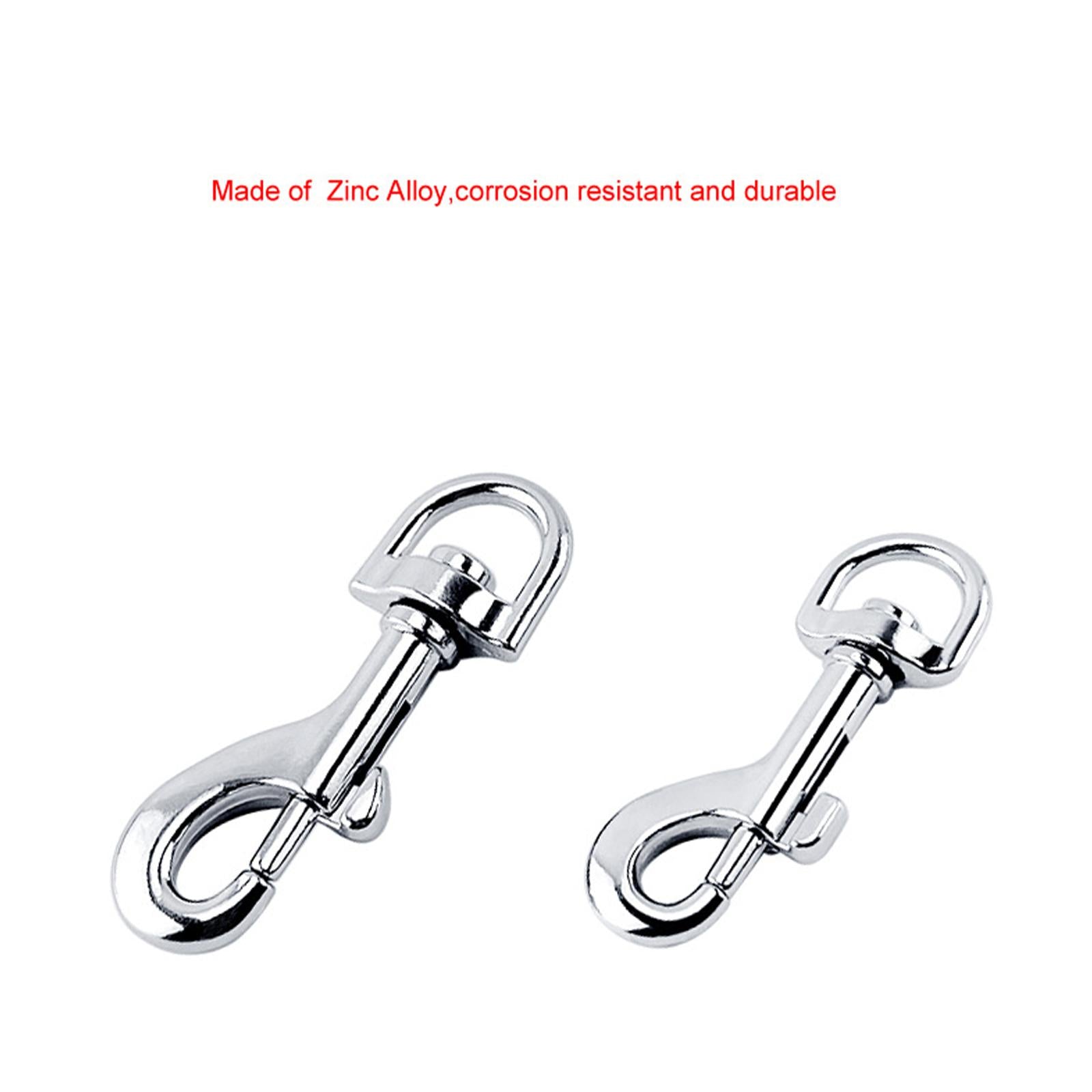 4xSnap Hook Pet Swivel Snap Fits for Handmade Crafts Purse Bag Making Camping 53mm