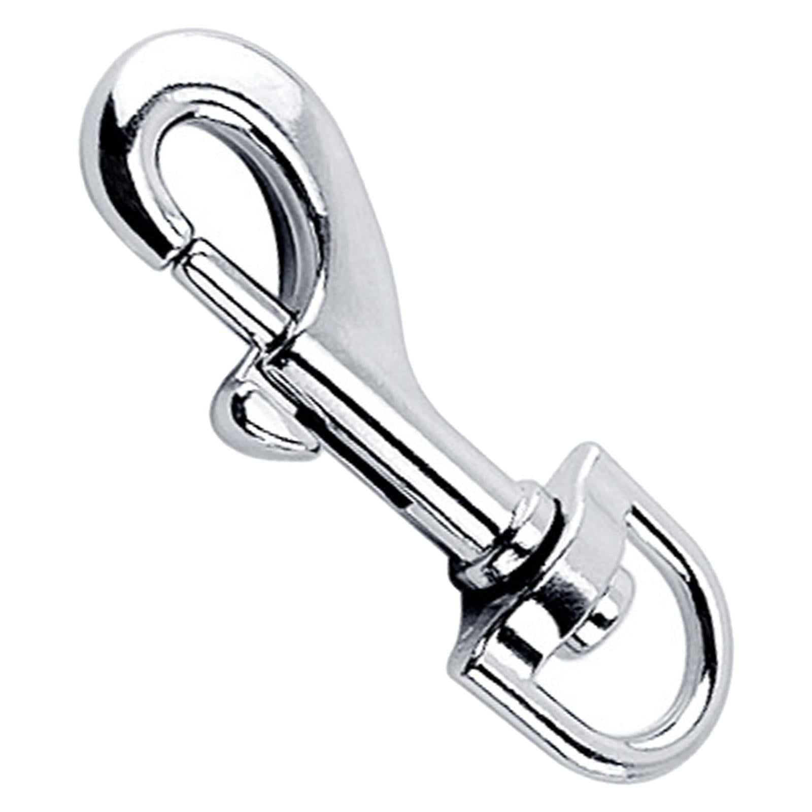 3xSnap Hook Pet Swivel Snap Fits for Handmade Crafts Purse Bag Making Camping 60mm