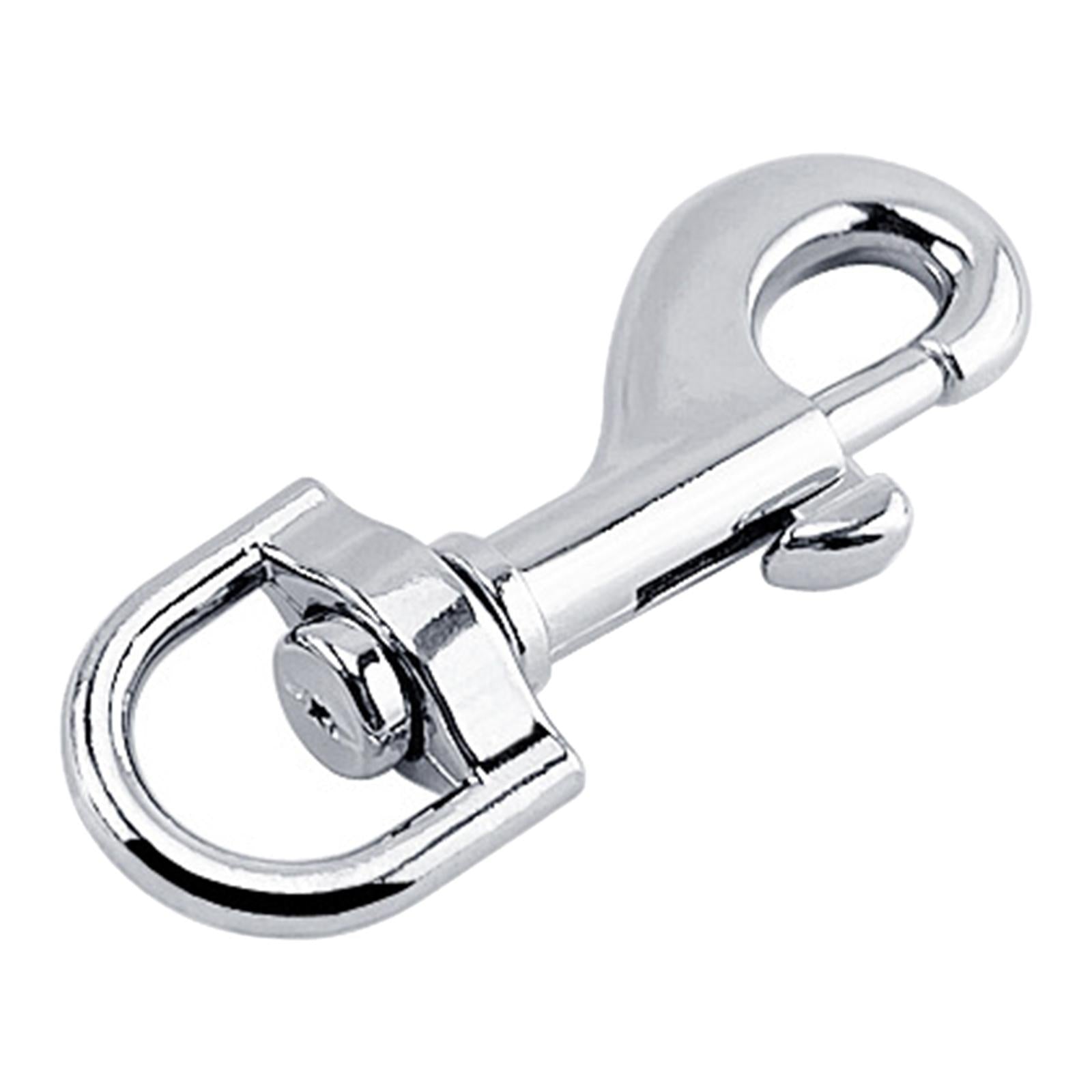 3xSnap Hook Pet Swivel Snap Fits for Handmade Crafts Purse Bag Making Camping 60mm