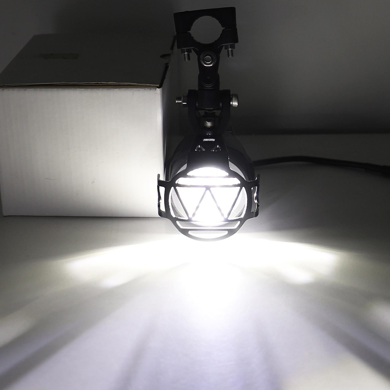 Motorcycle LED Driving Fog Lights 40W Projector Lights White Light Set