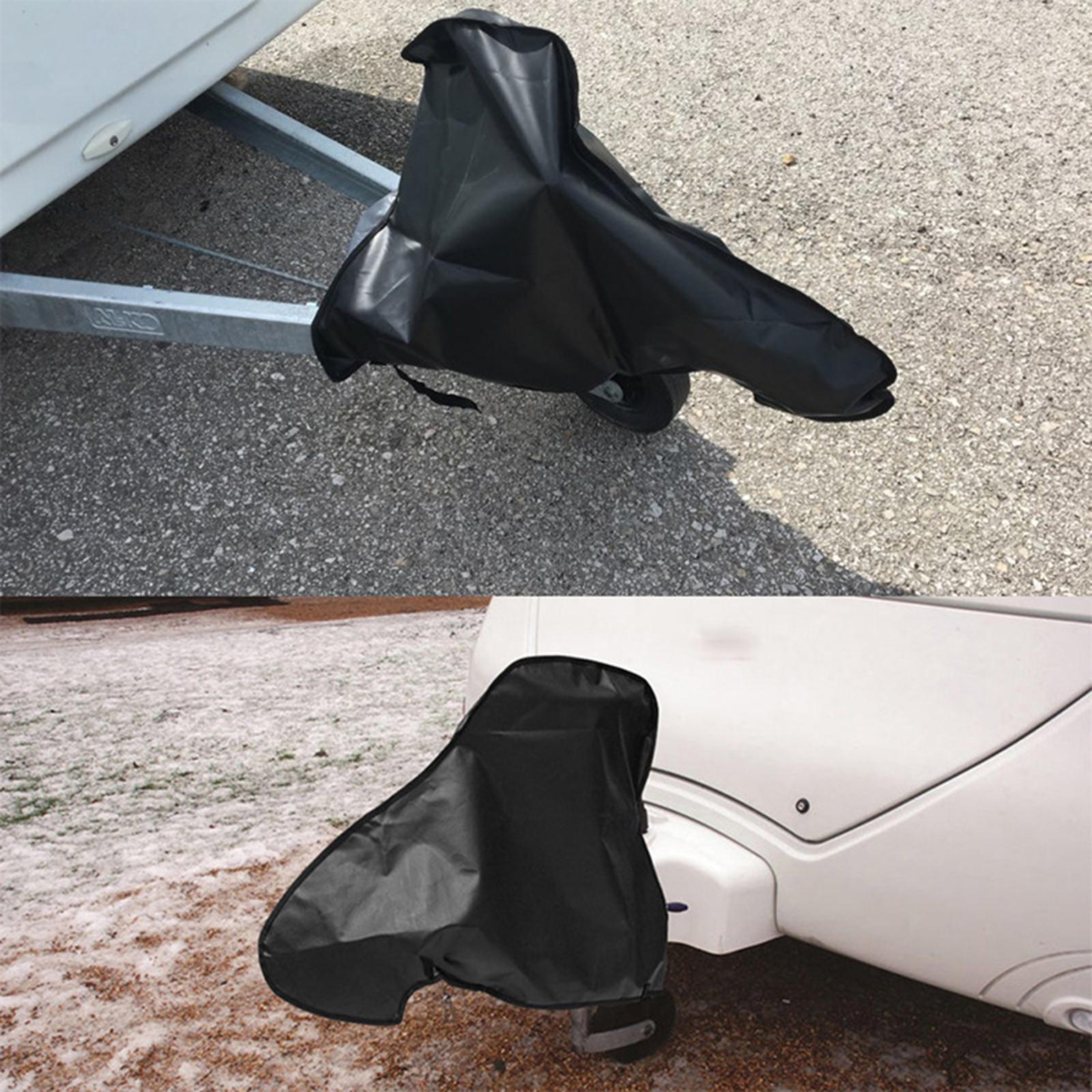 Caravan Hitch Cover Waterproof Elastic Sewing Hitch Ball Cover Easy to Use