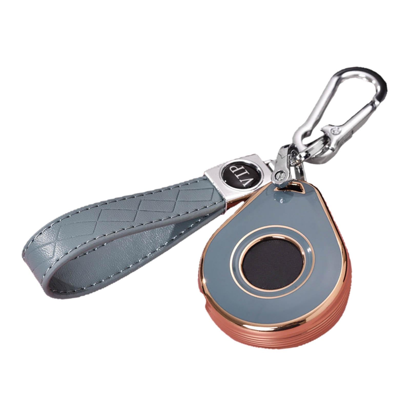 Key Cover TPU PU Key Fob Cover Gifts for Harley Indian x48 Blue
