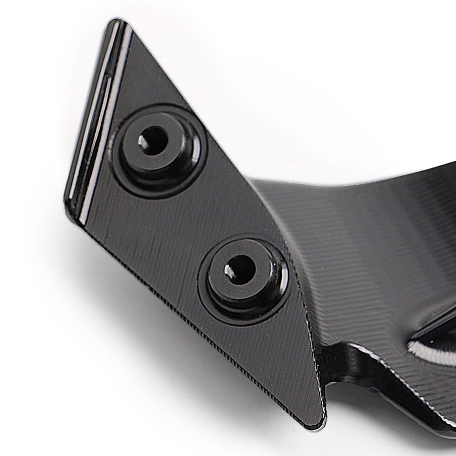 Wing Fin Rearview Side Mirror Wind Swivel Wing Fit for Motorbike Replace for Ducati V4 V2