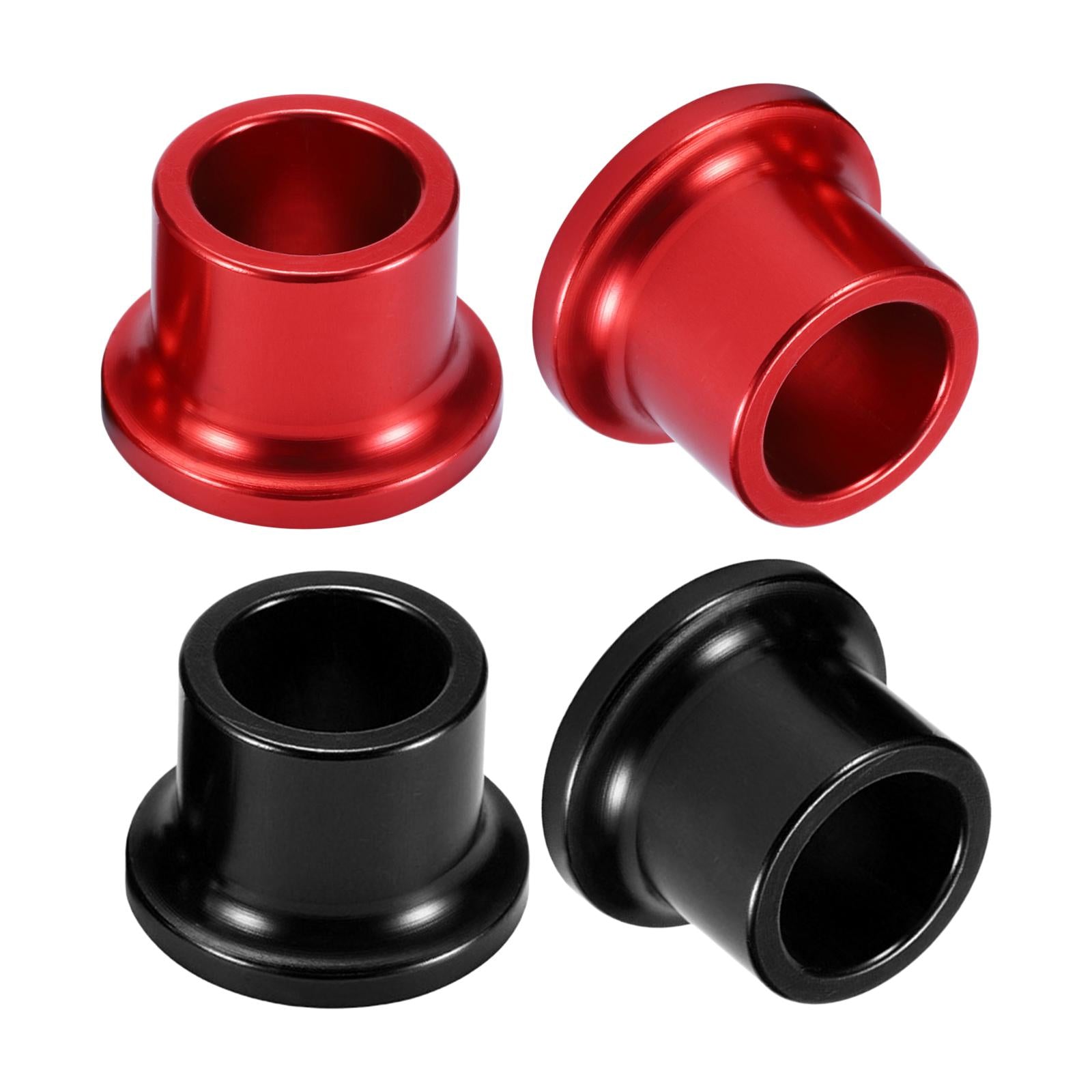 2Pcs Motorcycle Rear Wheel Hub Spacers Collars Fits for Honda CRF250L Black