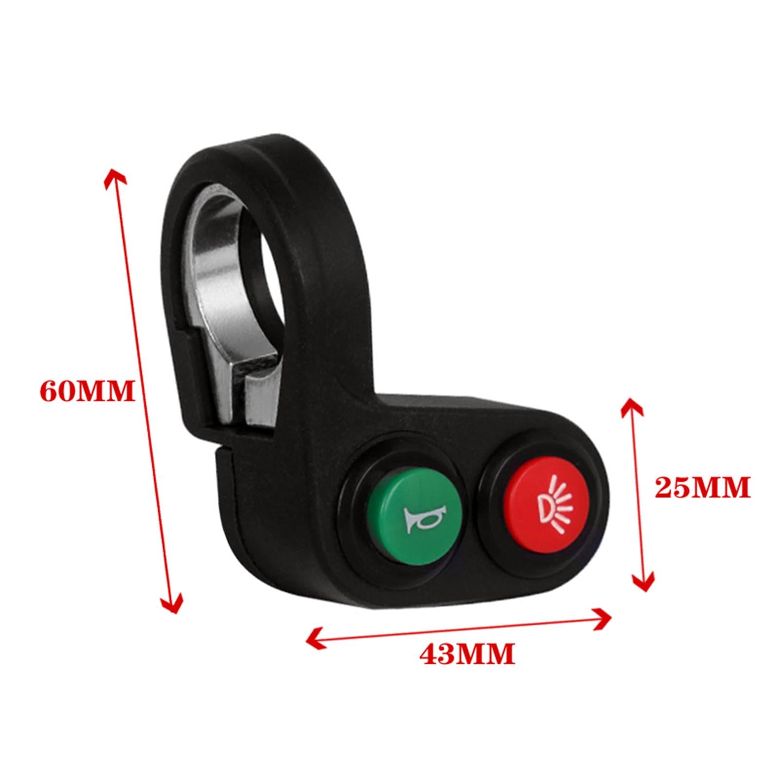 High Low Speed Boost Switch Handlebar Switch for Electric Bike Scooter