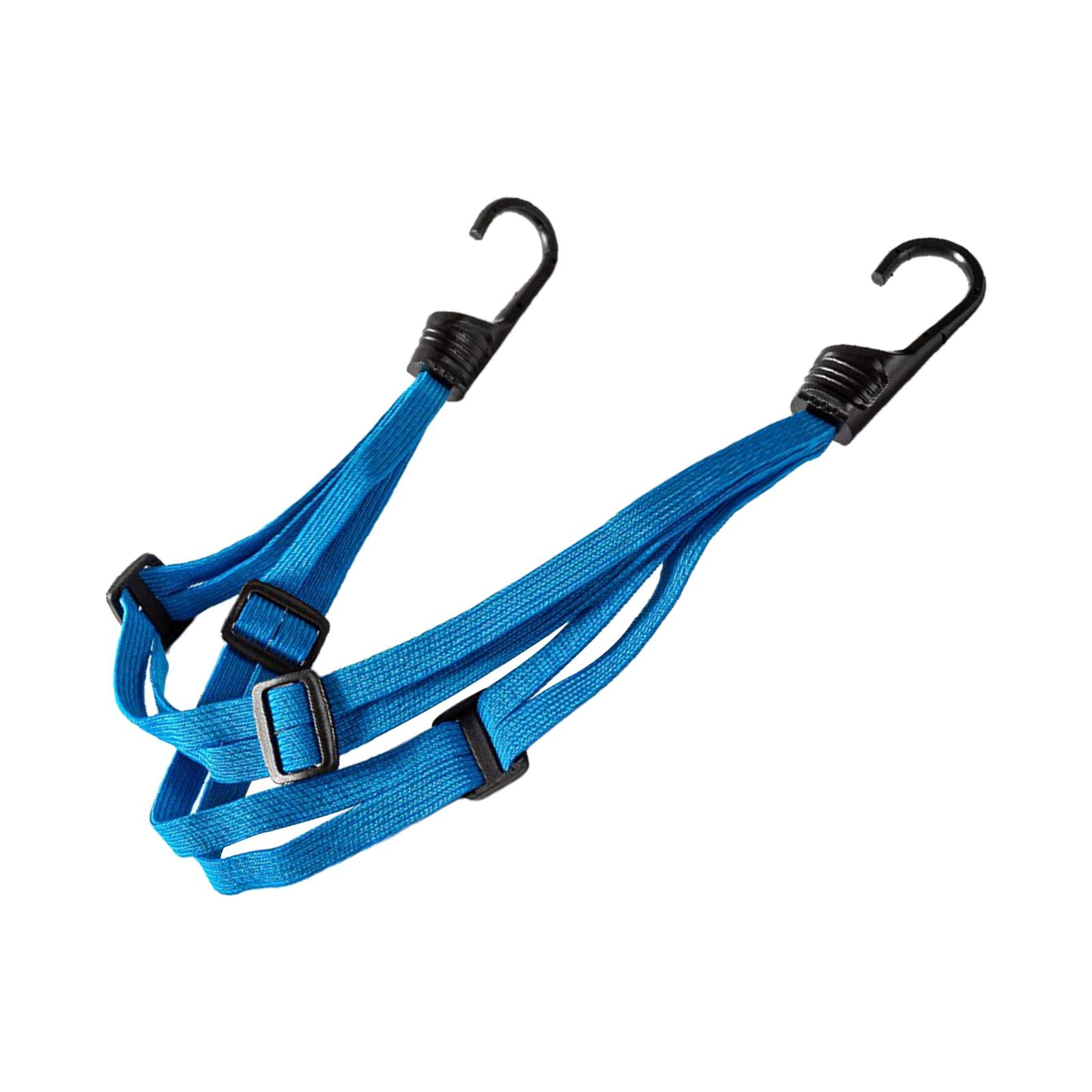 Motorcycle Luggage Helmet Strap Luggage Band Moto for Accessories Blue