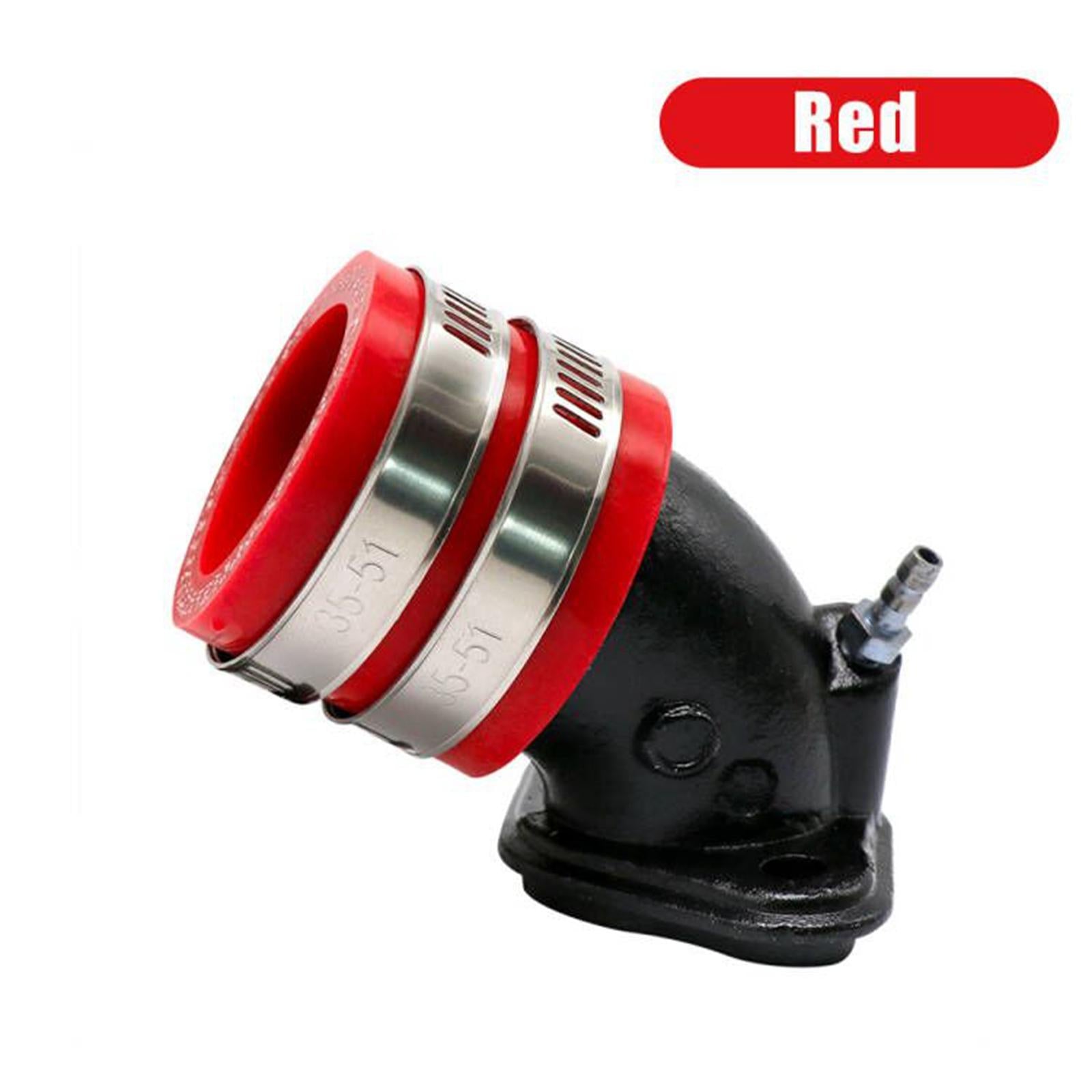 Carburetor Manifold Intake Pipe Replace Part Fuel Supply Fits for Yamaha 100 Red