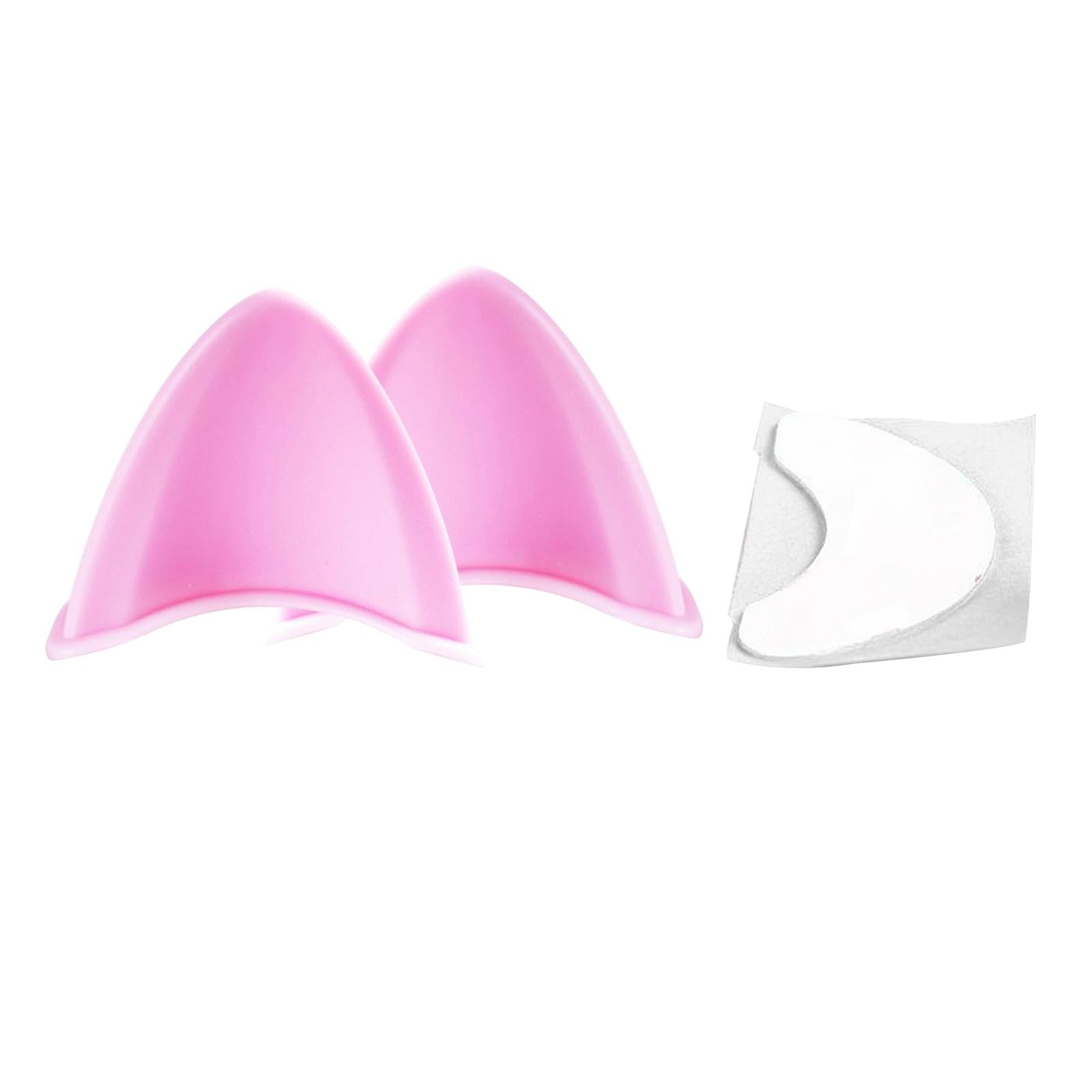 Helmet Cat Ears Decoration Interchangeable for Motorcycle Helmets Ski Pink