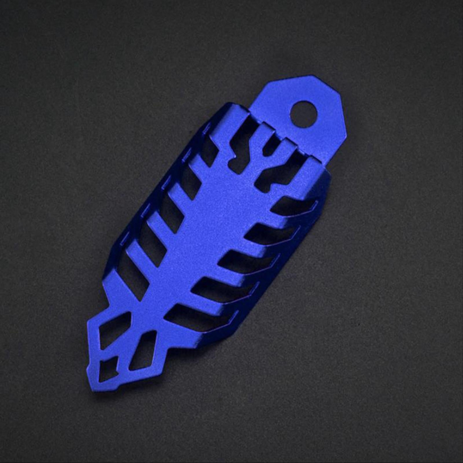 T6063 Aluminum Alloy Motorcycle Shock Absorber Cover Replaces Blue