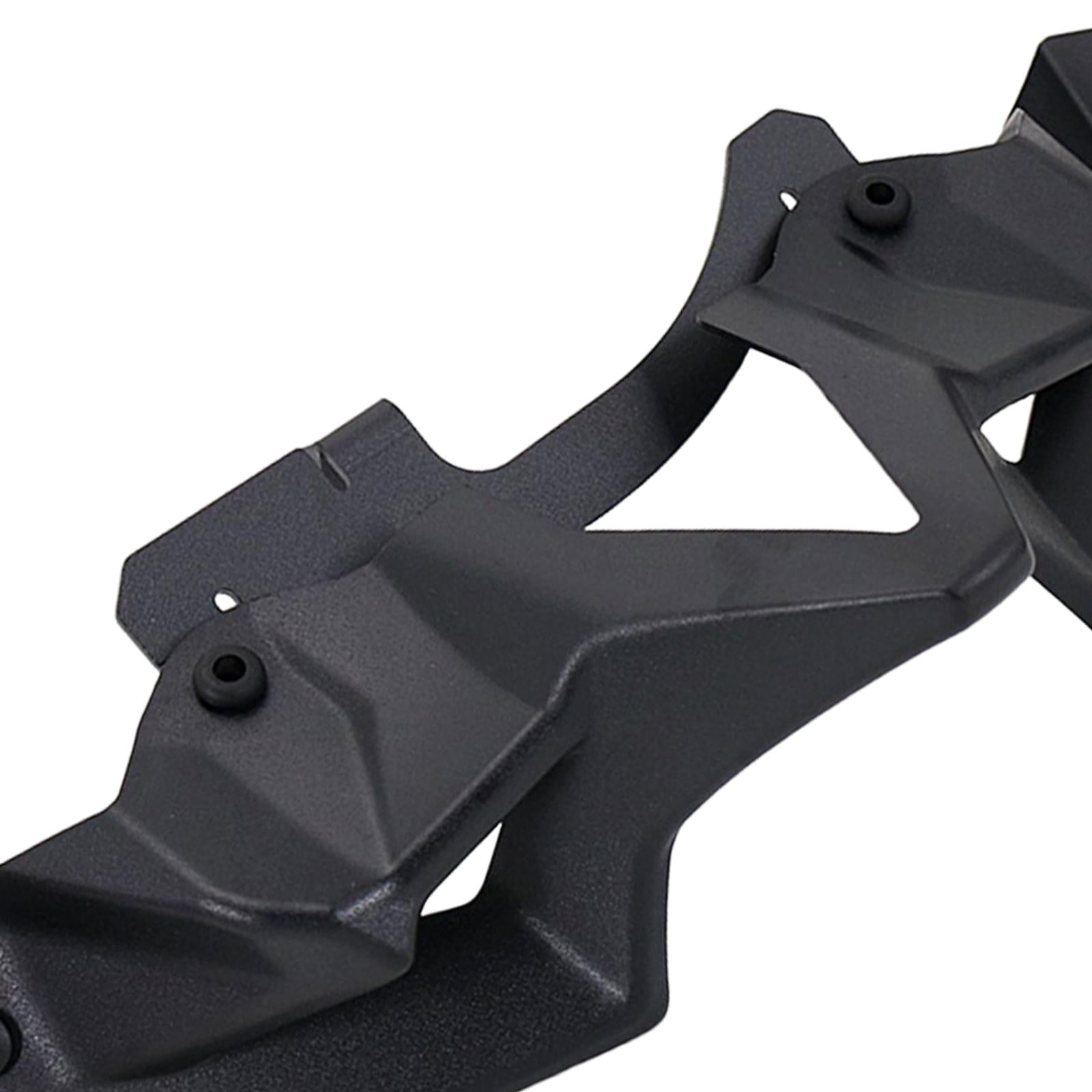ABS Motorcycle Front Spoiler Winglet Kit Anti Shake for Kawasaki Z900 Black