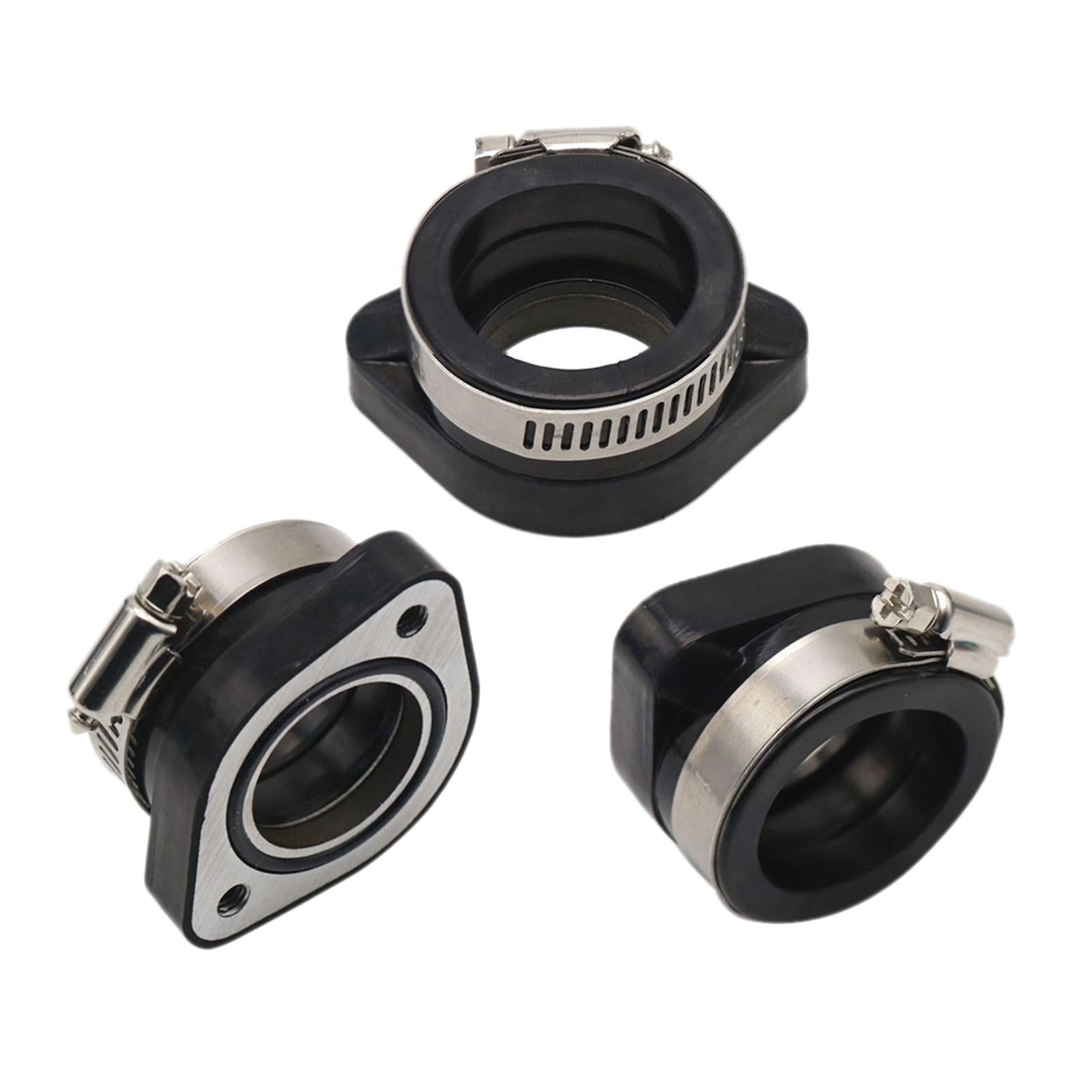 3xRubber Motorcycle Carburetor Adapter 48mm Rubber for Vm 22 24